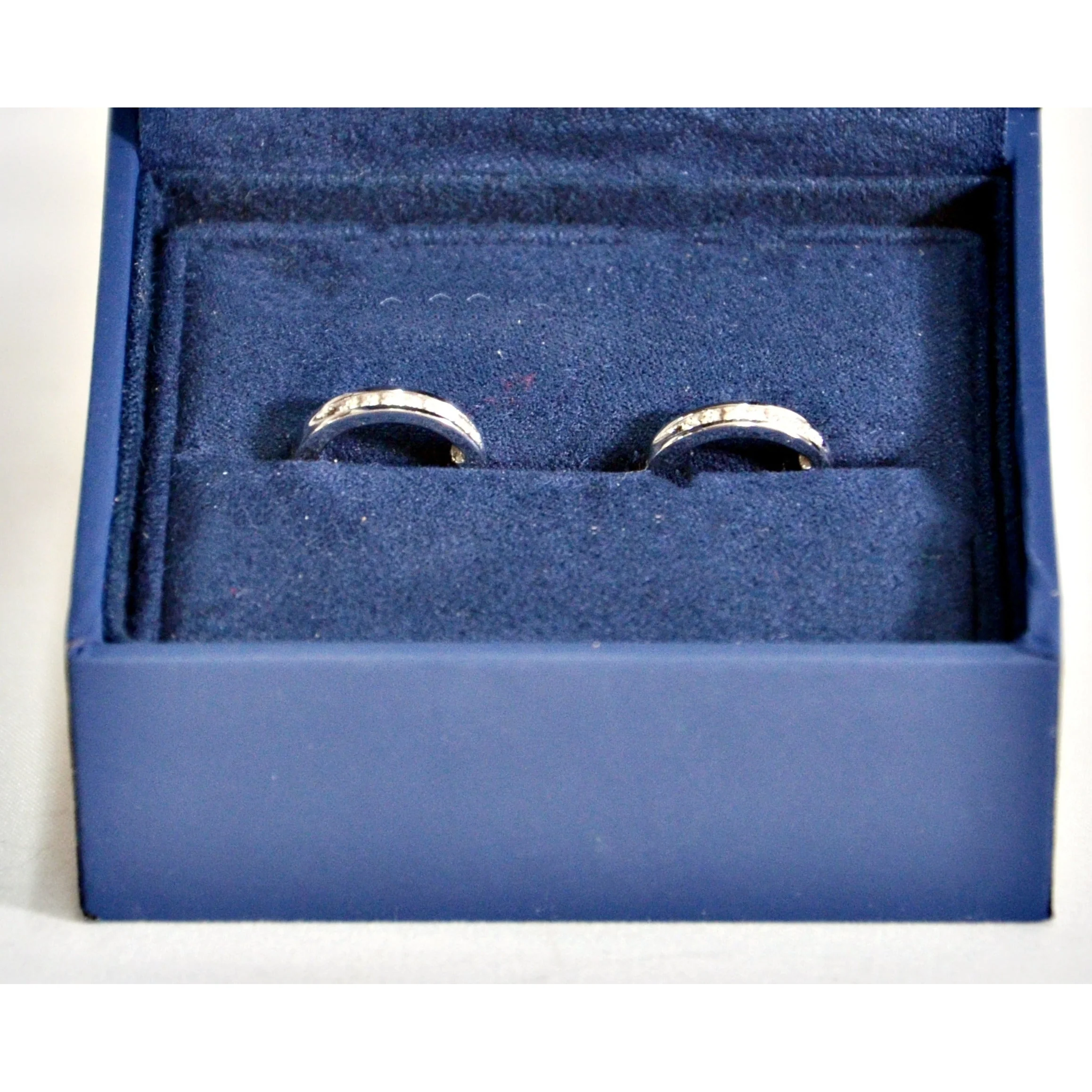 14kt White Gold and Diamond Earrings