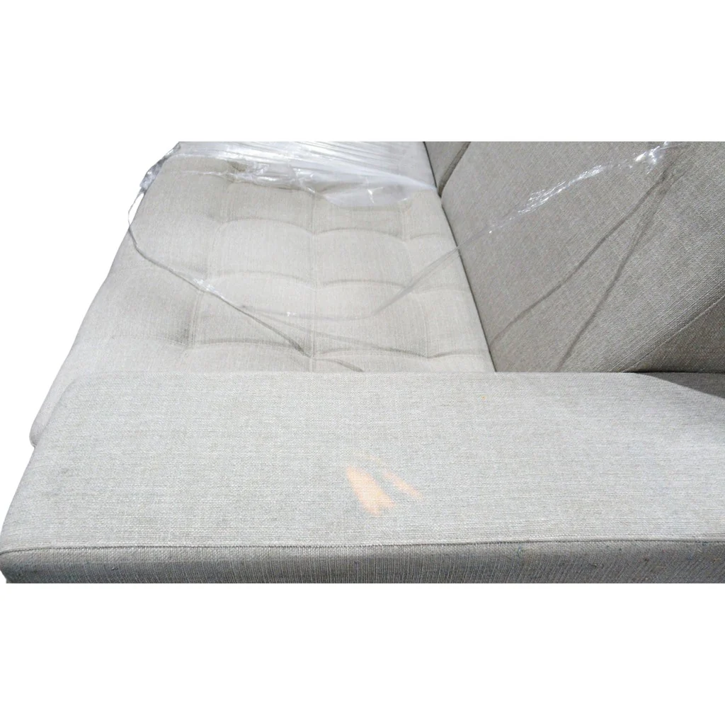 4 Piece Sectional Sofa w/ Chaise Beige - Image 11
