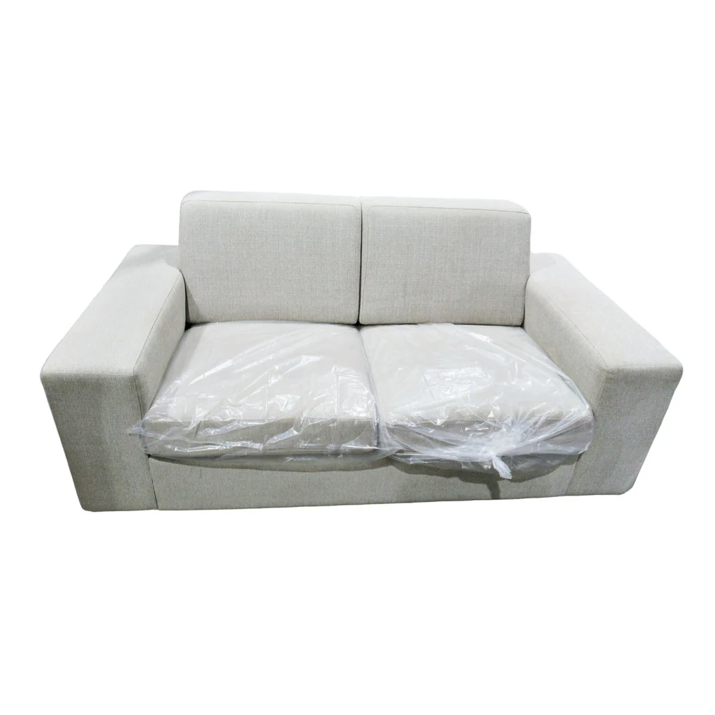 4 Piece Sectional Sofa w/ Chaise Beige - Image 2