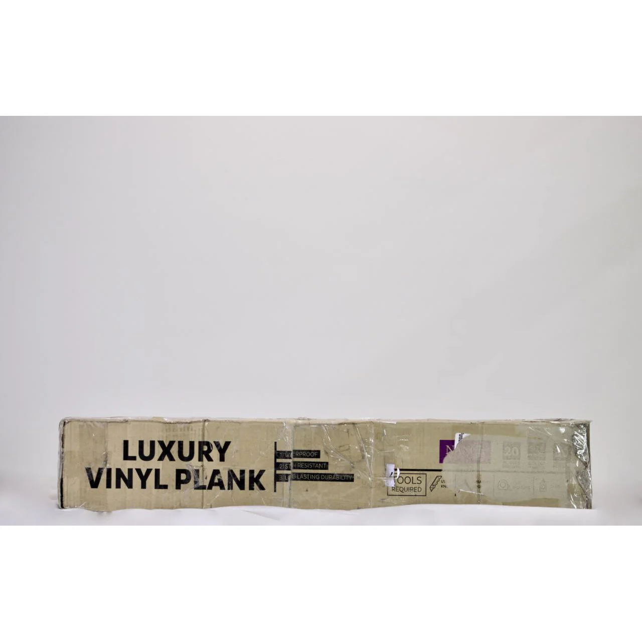 Nance Industries 2mm Luxury Vinyl Plank Gunstock Light 6" x 36" - Image 2