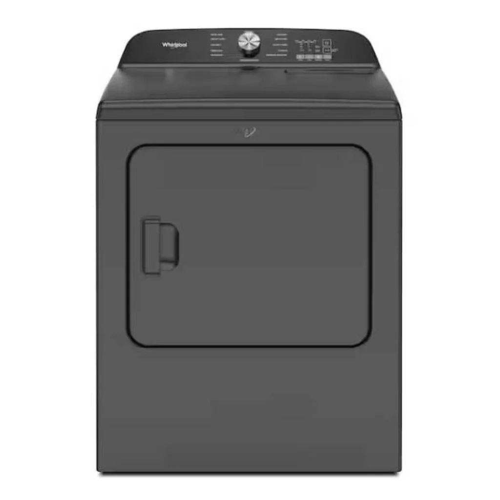Whirlpool 7.0 Cu. Ft. Top Load Gas Dryer with Moisture Sensor WGD6150PB
