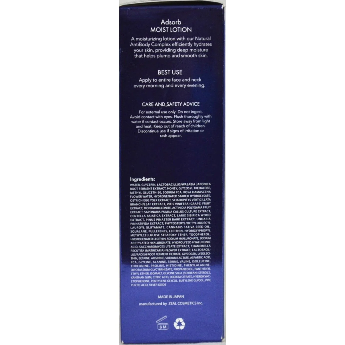 Adsorb The Beauty Skin Age Balancing Care Mist Lotion - Image 3