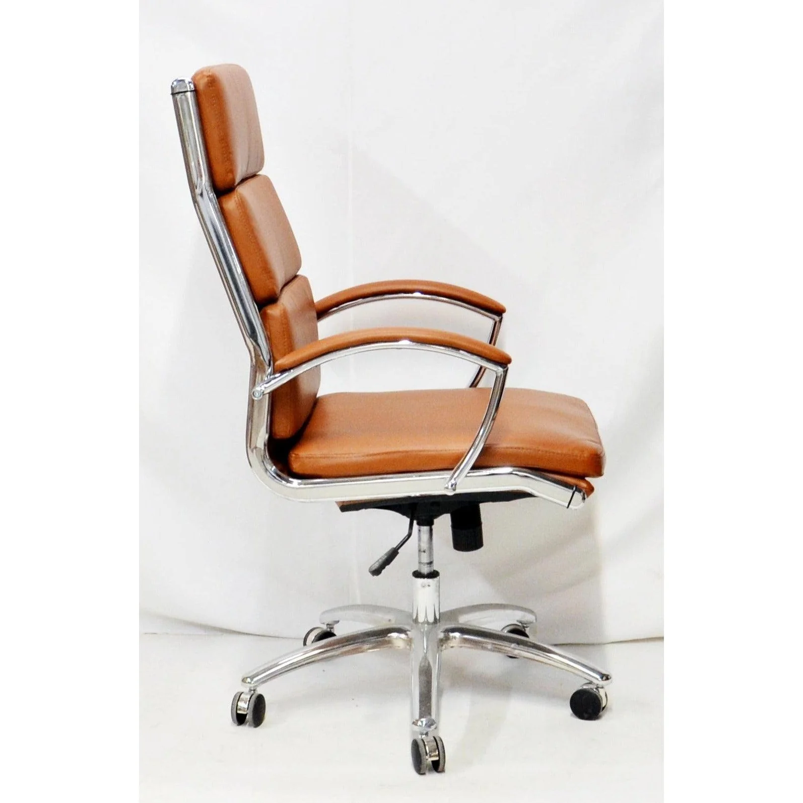 Executive Office Chair - Camel soft leather - Image 3