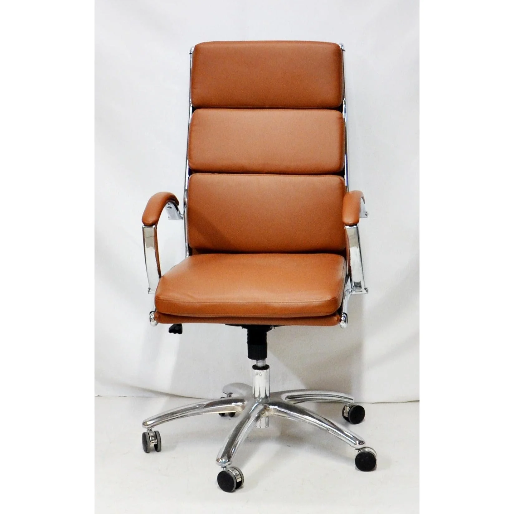 Executive Office Chair - Camel soft leather - Image 4