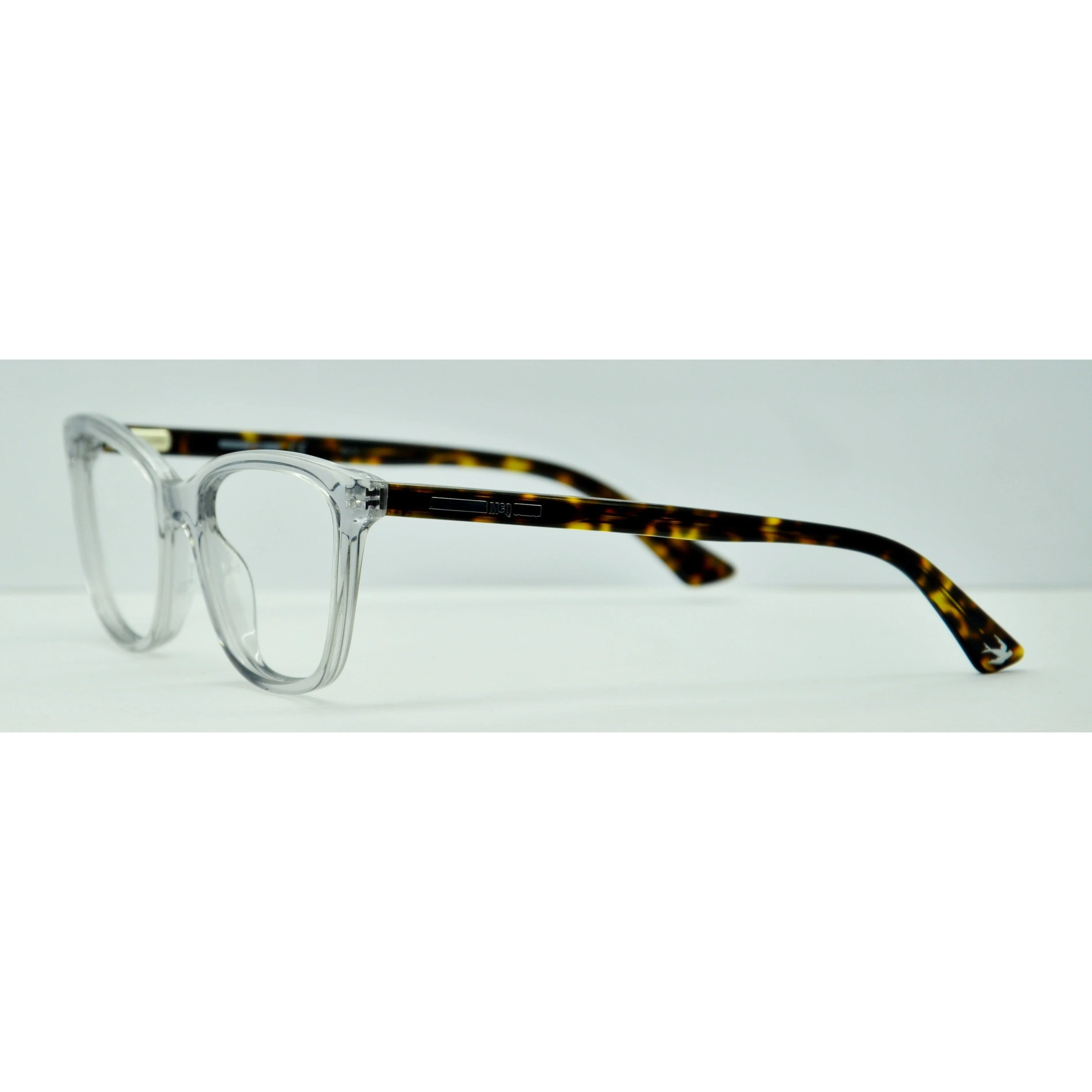 Alexander McQueen Women's Eyeglasses Clear/Havana - Image 3