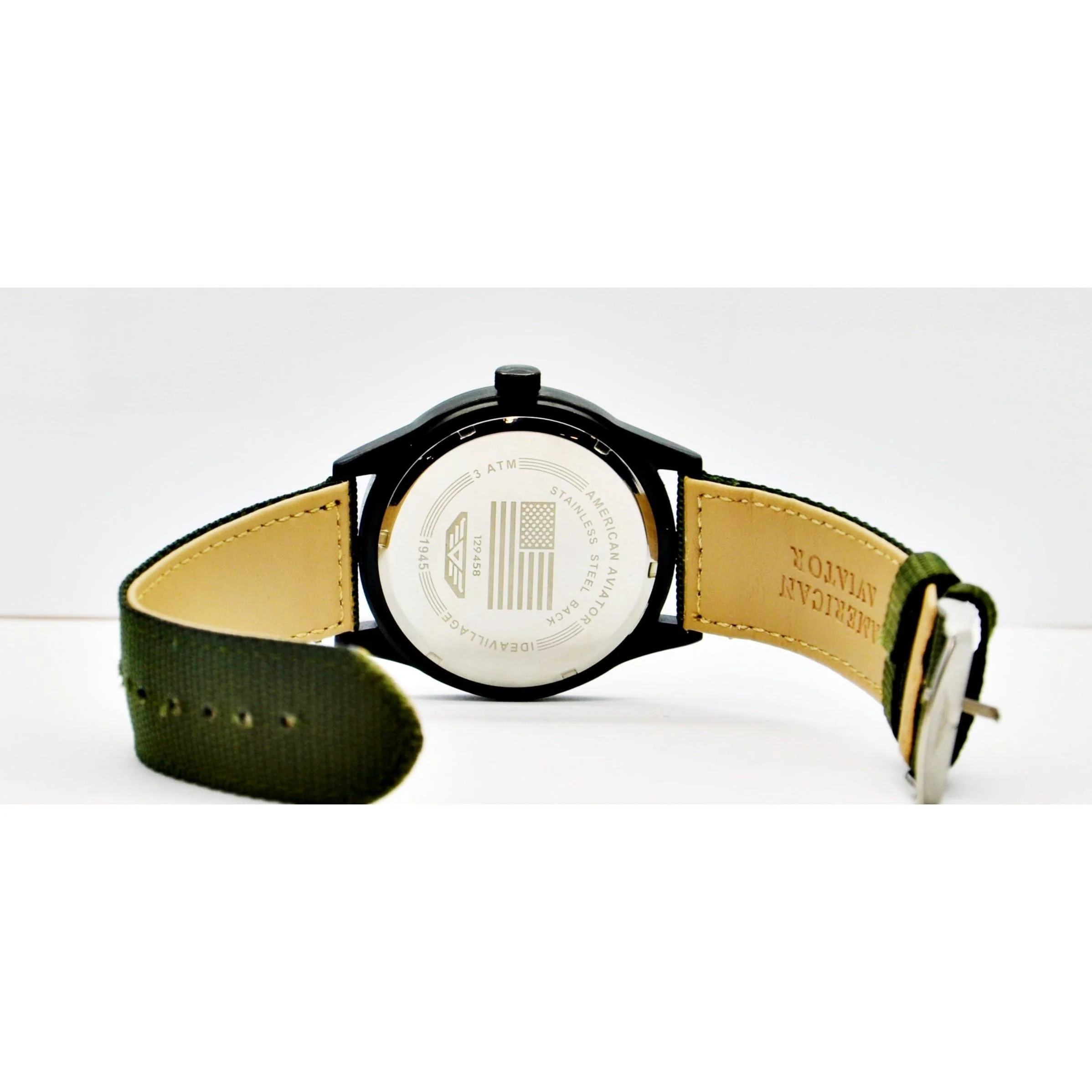 American Aviator Unisex (Rick Harrison) Limited Edition Watch Black - Image 3