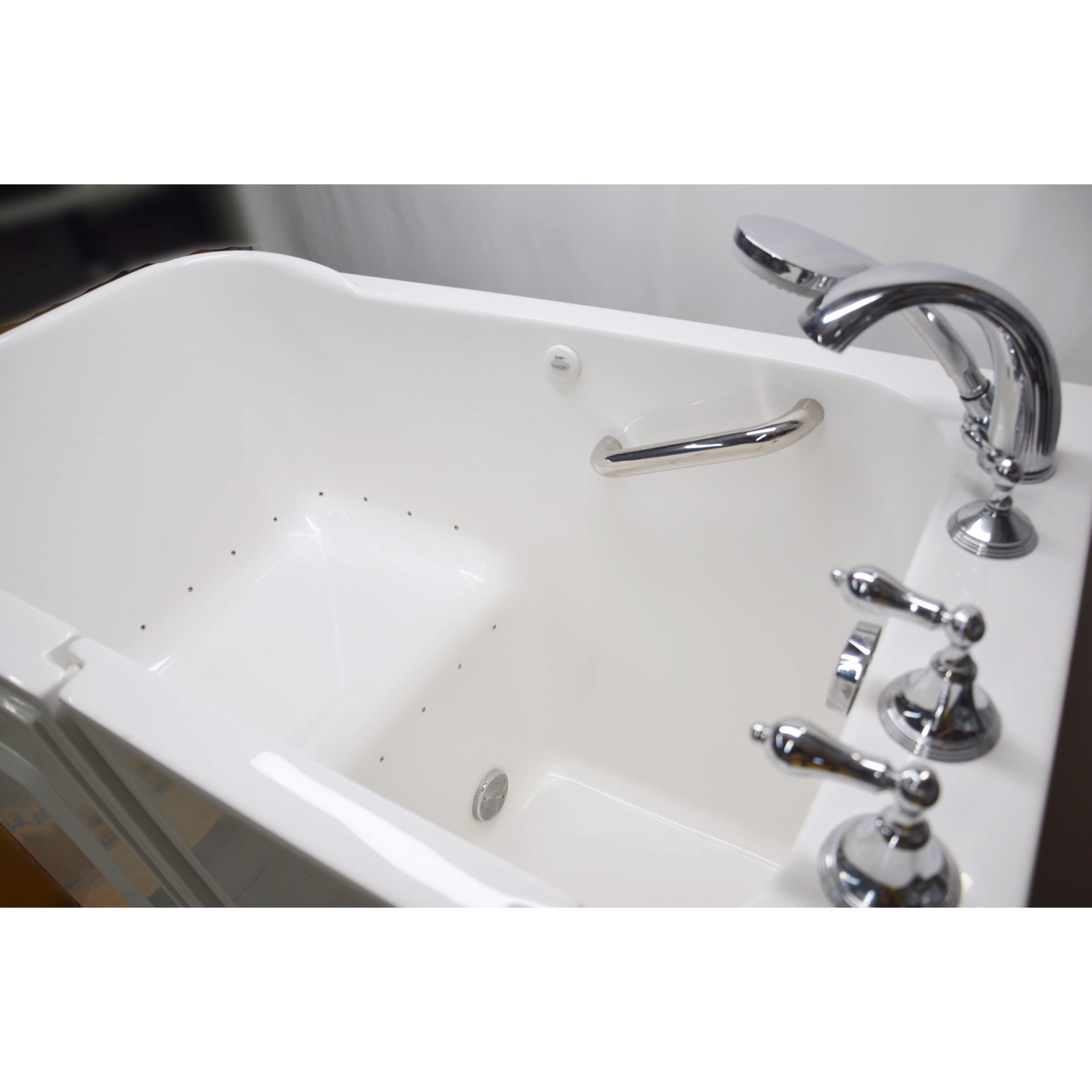American Standard 30 in. × 60 in. Walk-in Bathtub with 26 Jet Air Spa System, Heated Blower - Image 5
