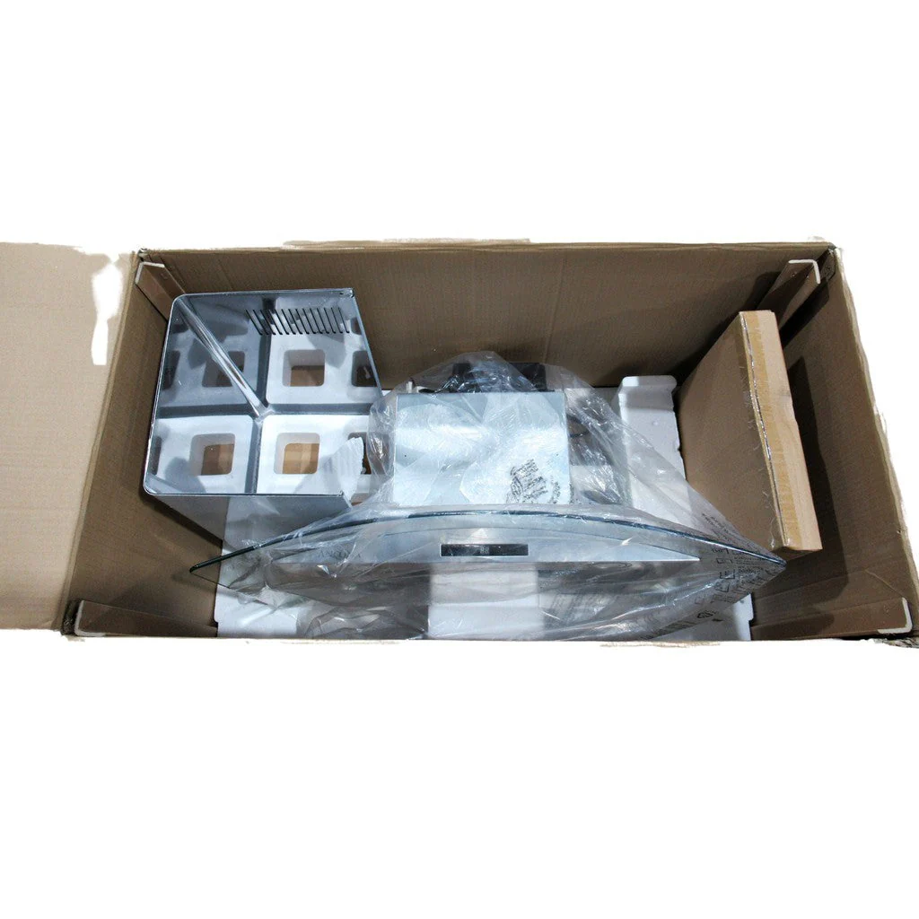 Ancona 30" Range Hood Stainless with Glass GCE630 AN1168 - Image 6