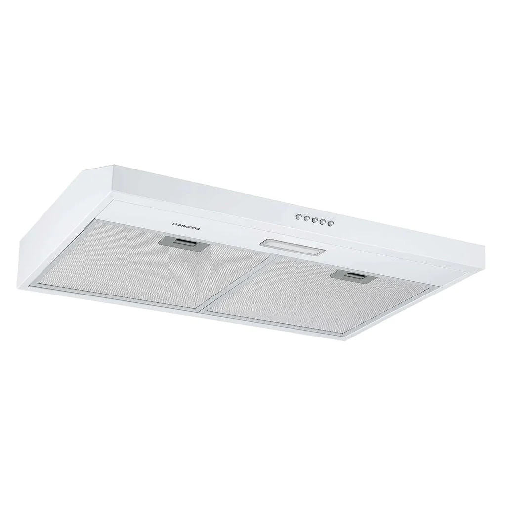 Ancona AN-1277 30 in. Convertible Under Cabinet Range Hood in White