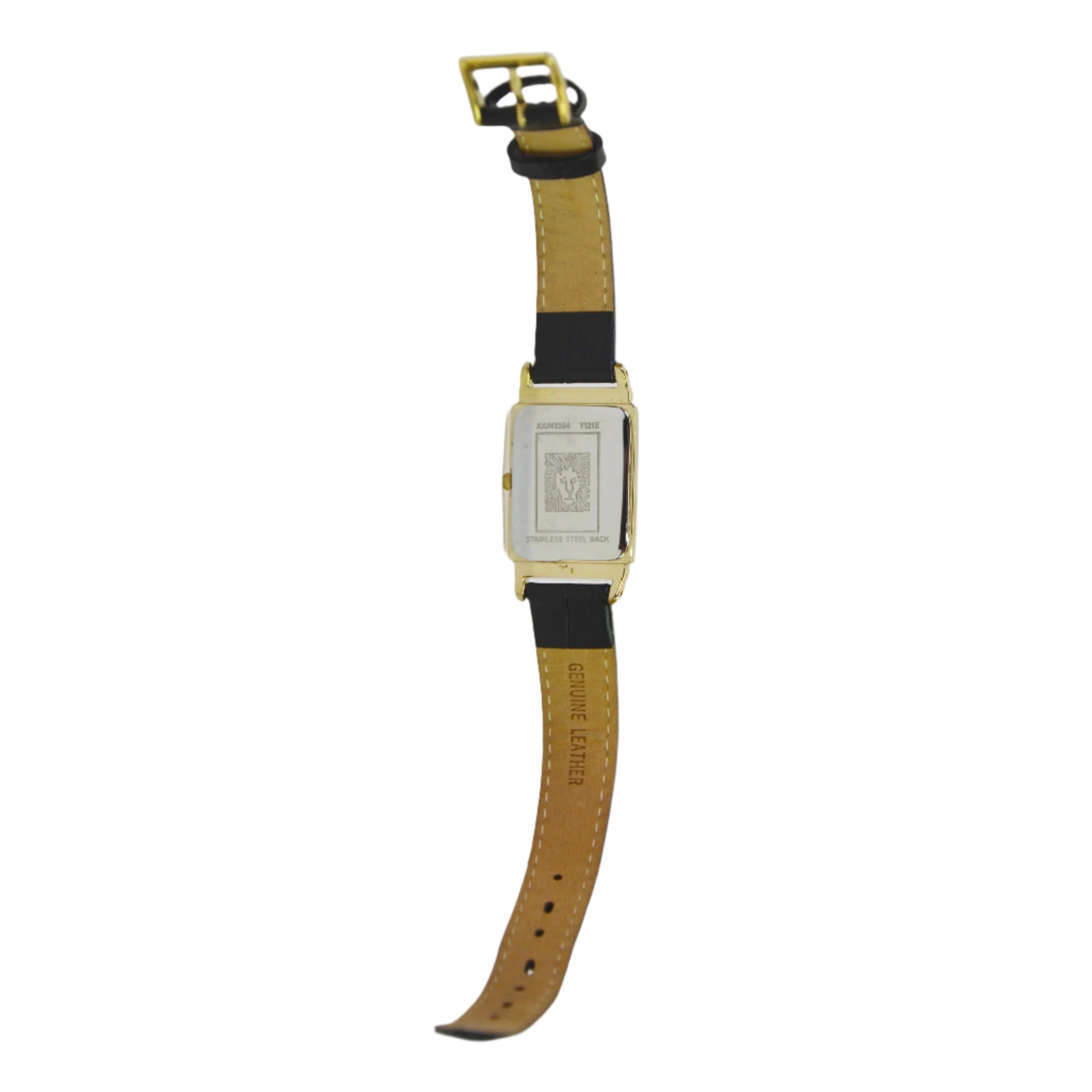 Anne Klein Women's Black Leather Strap Watch AK/N2394 - Image 3