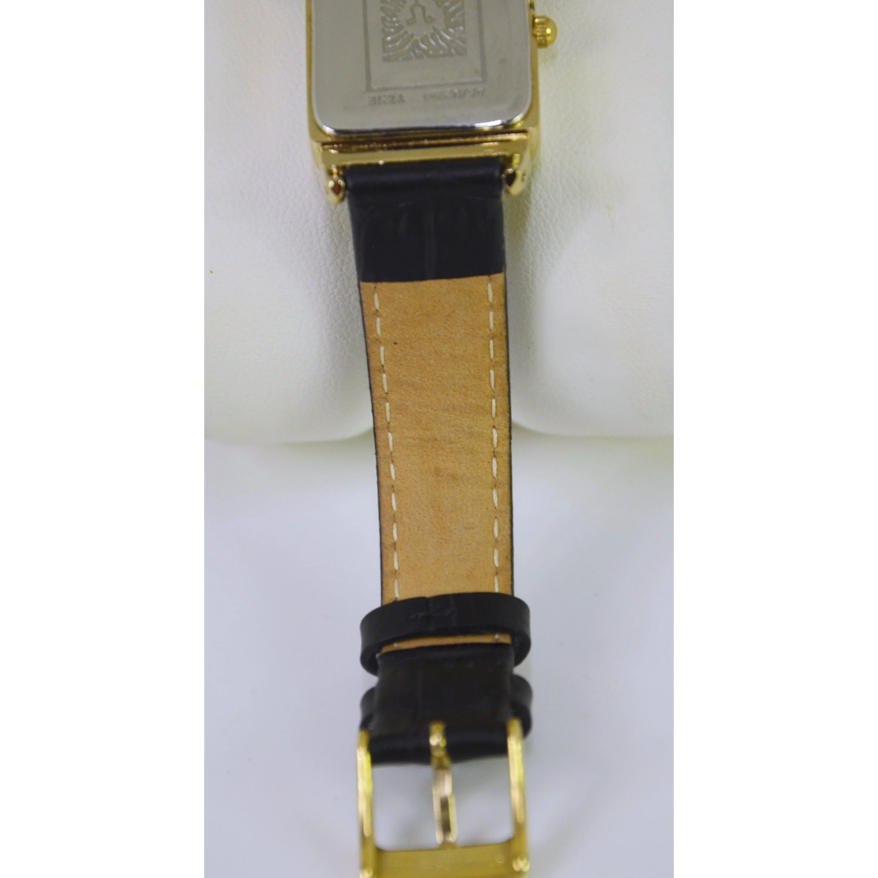 Anne Klein Women's Black Leather Strap Watch AK/N2394 - Image 8