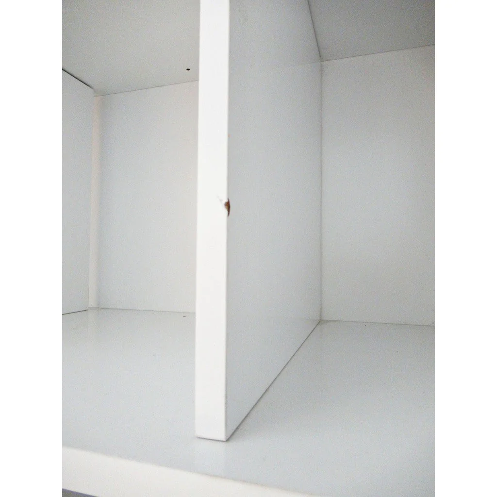 Tresanti Prescott Bookcase with Customizable Storage White - Image 6