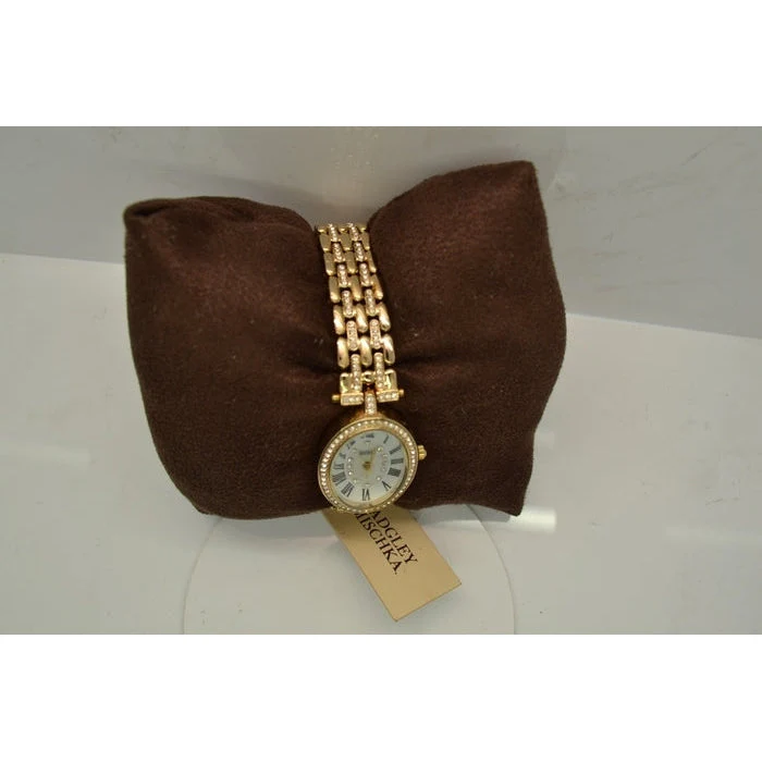 Badgley Mischka Women's BA/1356WMGB Gold-Tone Bracelet Watch - Image 2