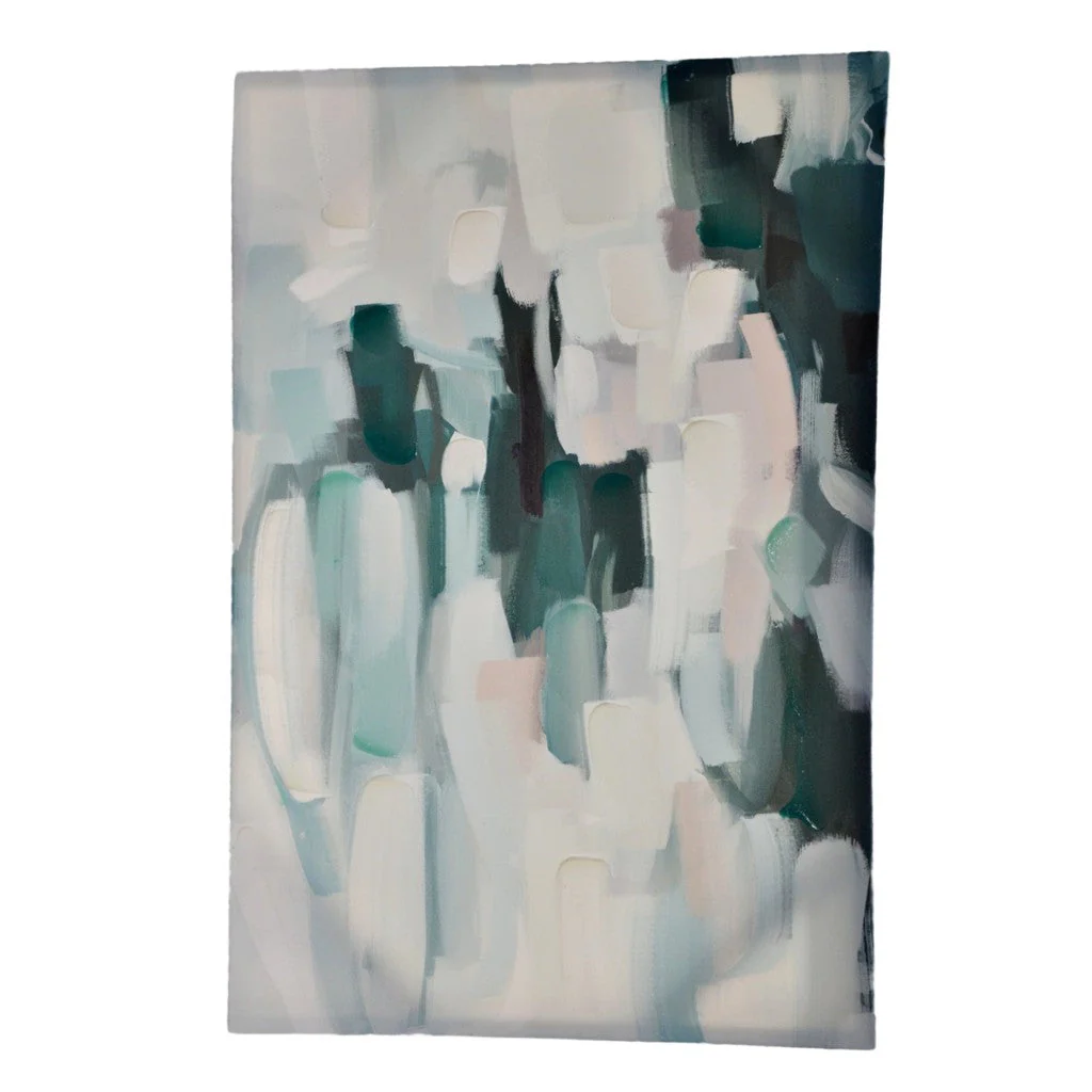 Bain Signature Ciano Abstract Wall Art