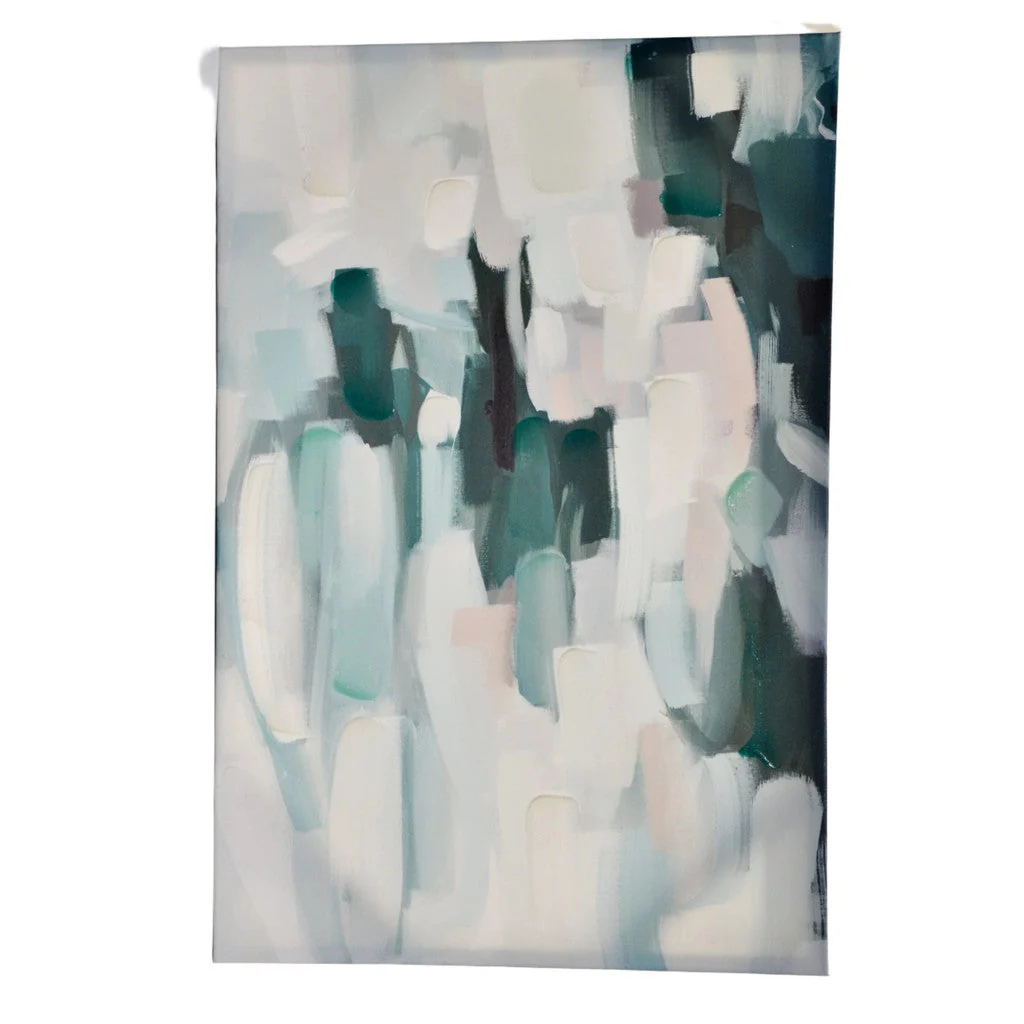 Bain Signature Ciano Abstract Wall Art - Image 2