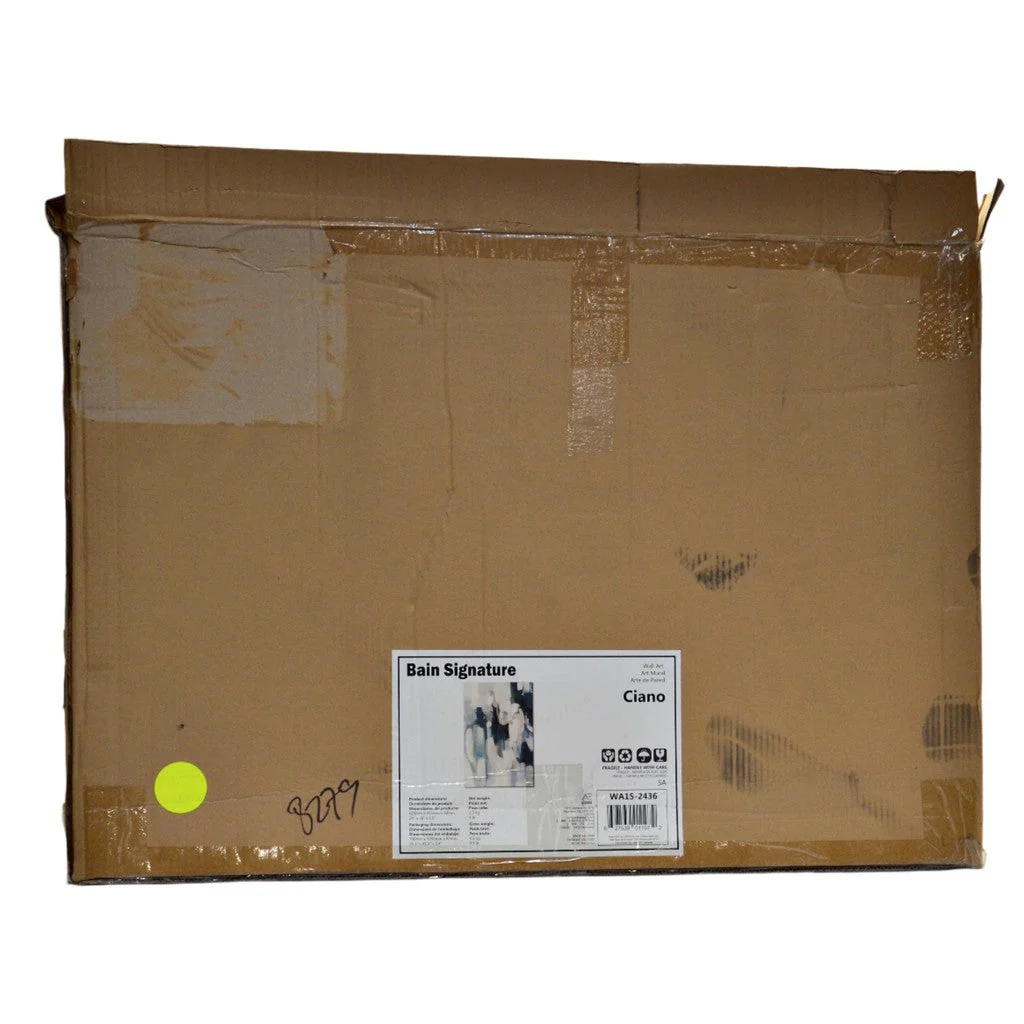 Bain Signature Ciano Abstract Wall Art - Image 3