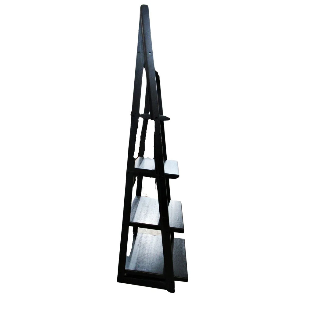 Bayside Furnishings 72in" Ladder Bookcase - Image 4
