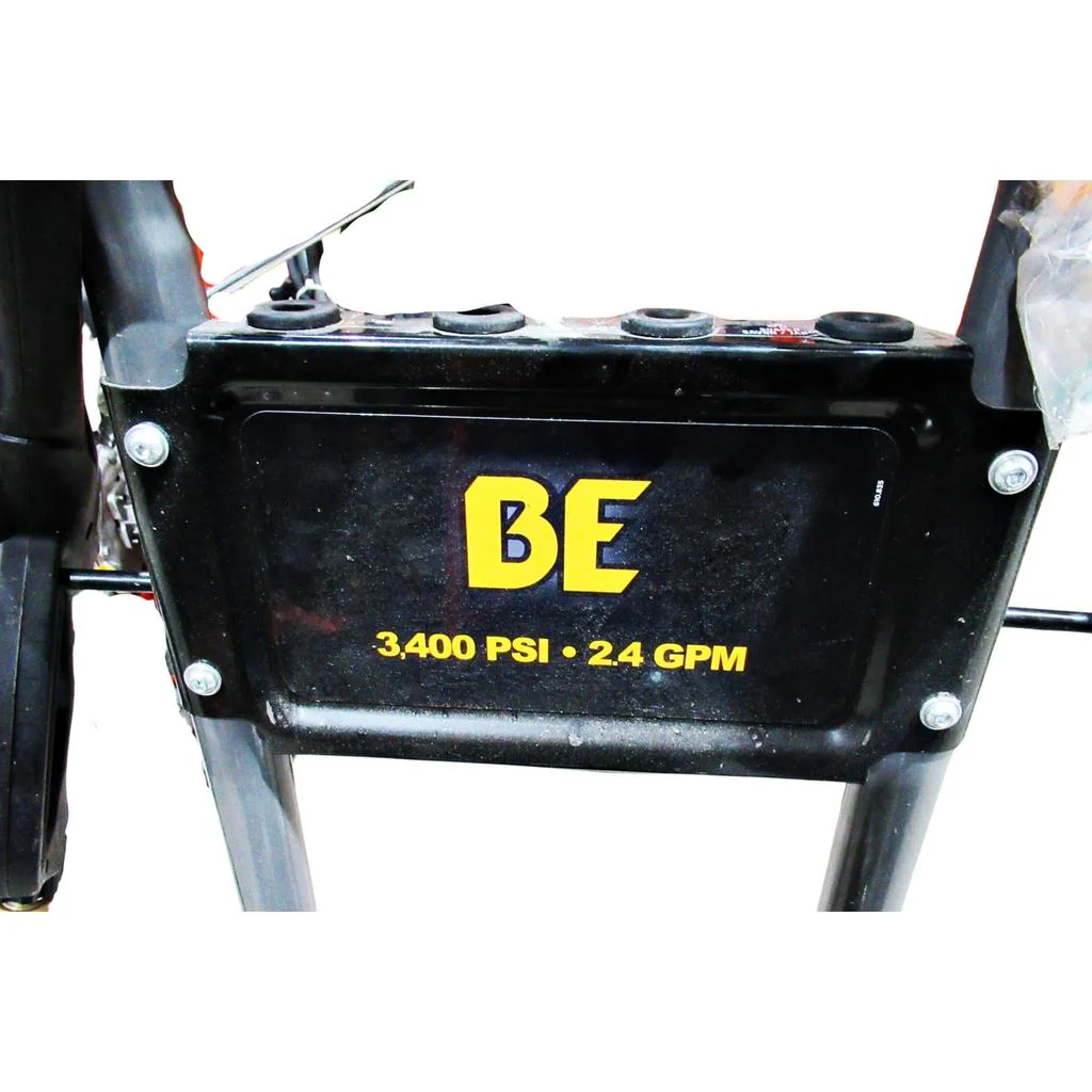BE Power 3400 PSI 2.4 GPM Pressure Washer - Image 6
