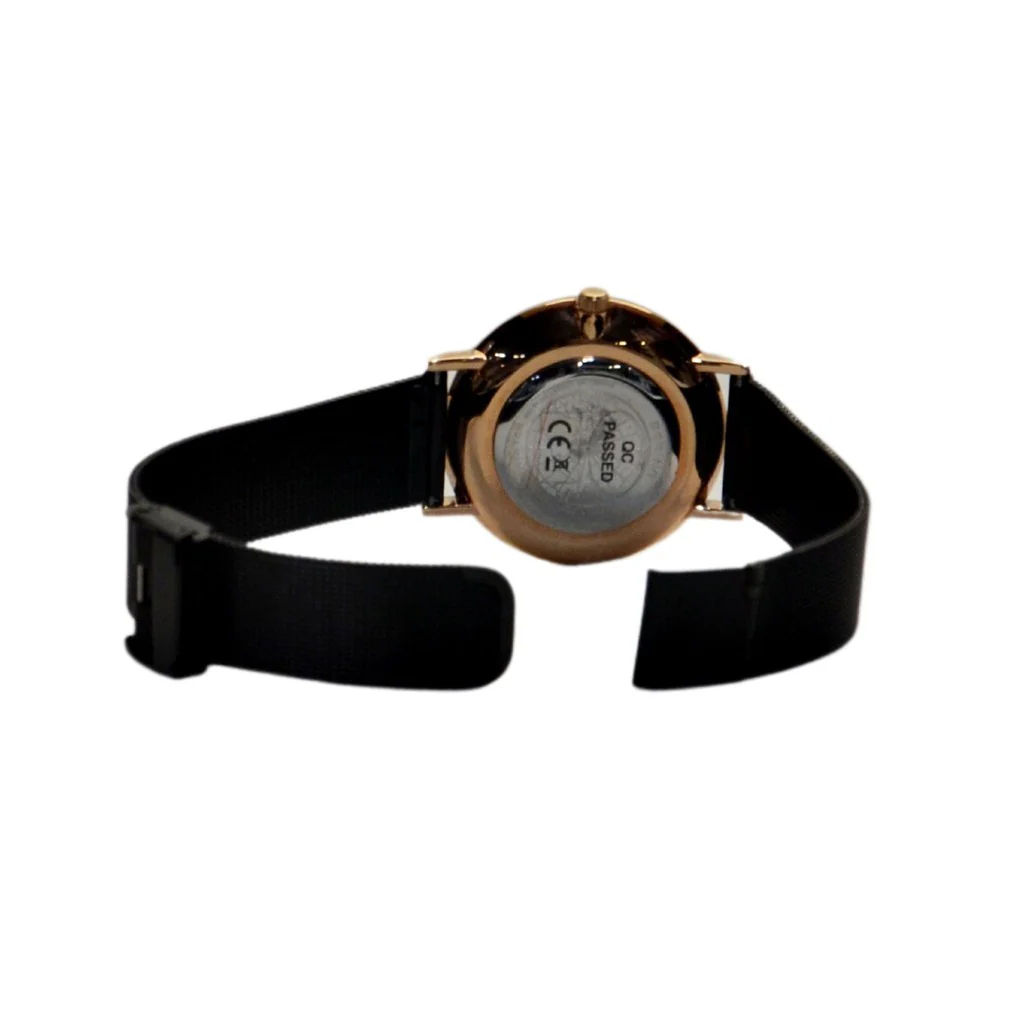 Bering Classic Ladies Analog Casual Watch Black/Rose Gold - Image 6