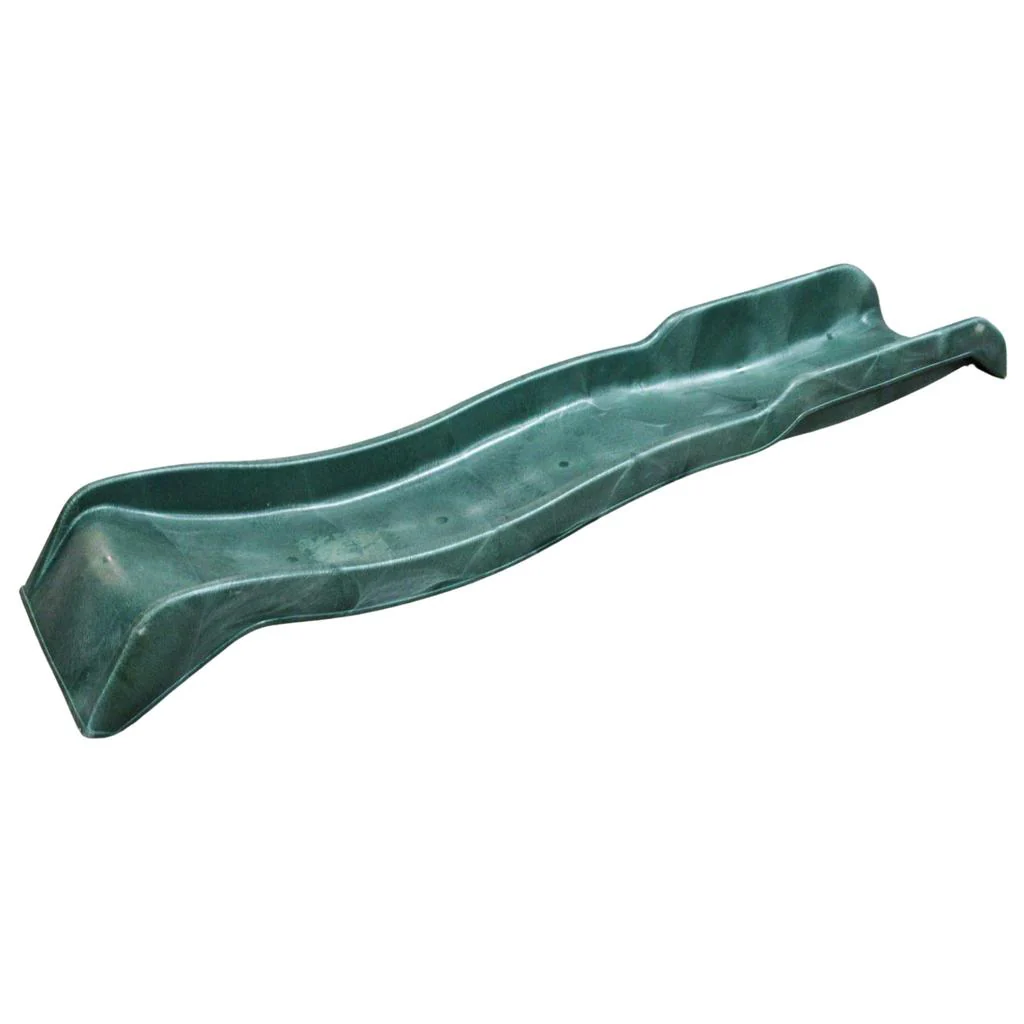 Big Backyard Meadowvale II Play Centre Wave Slide Green