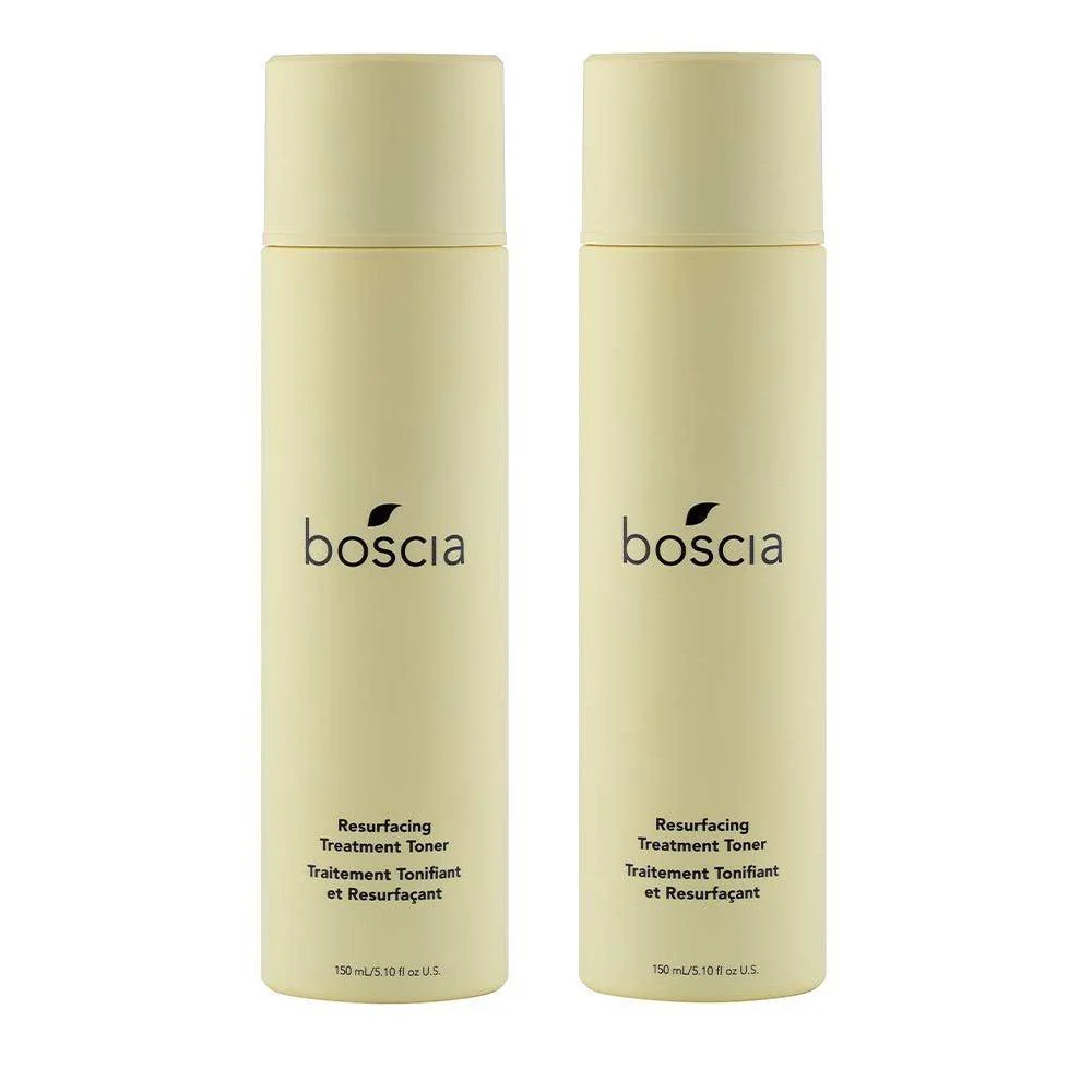 Boscia Resurfacing Treatment Toner With Apple Cider Vinegar, 150ml (2 Pack)