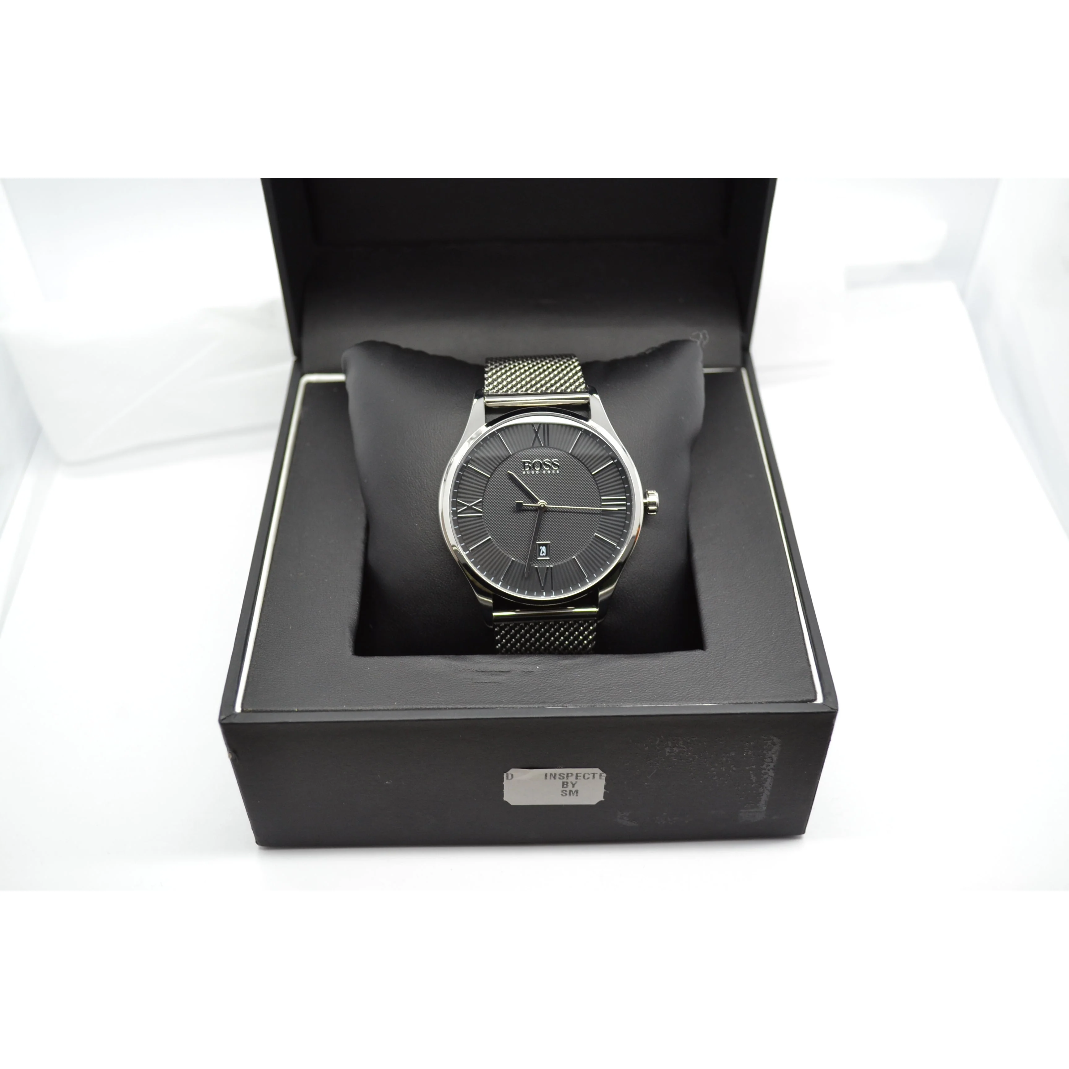 BOSS Men's Governor Steel Mesh Band Watch - Image 4