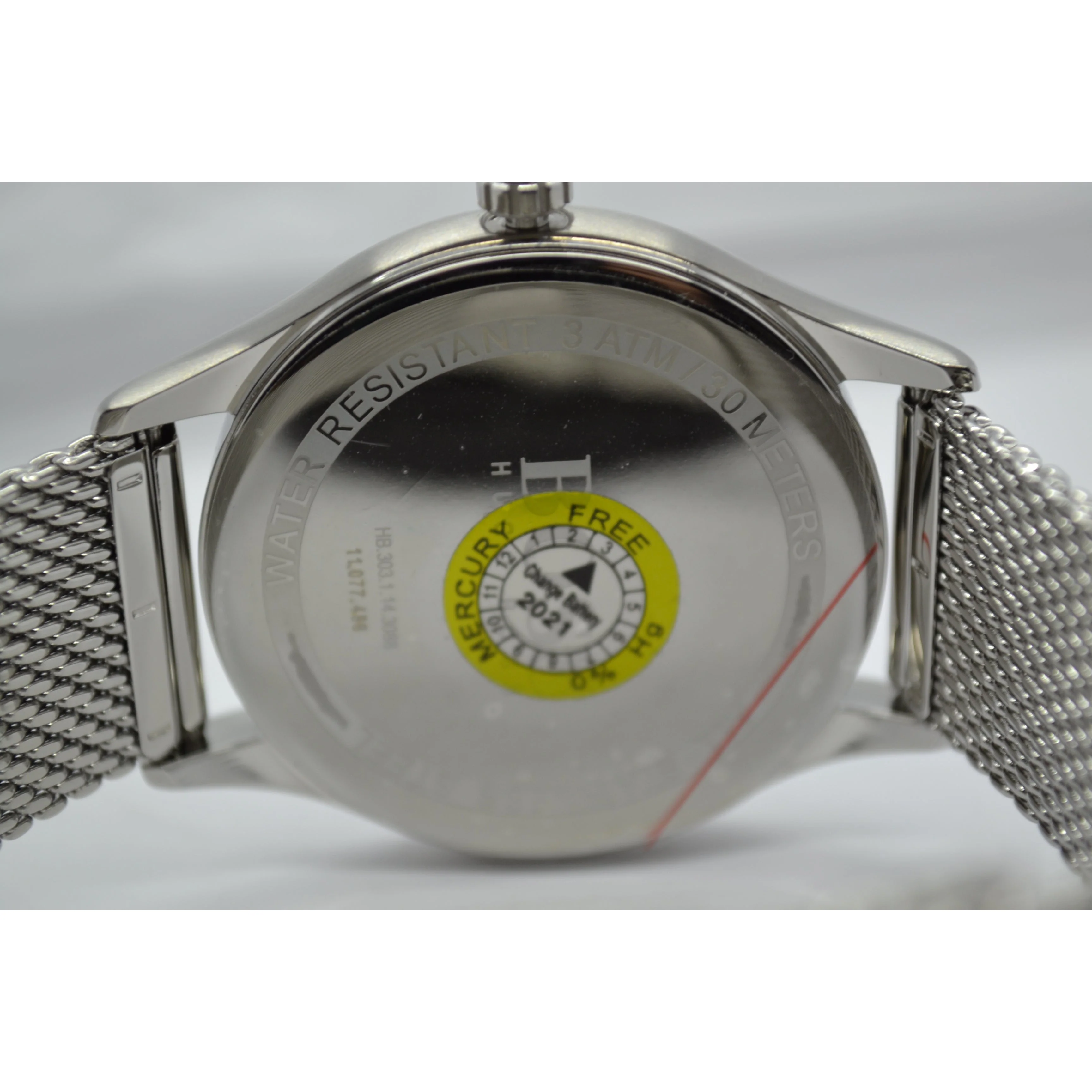 BOSS Men's Governor Steel Mesh Band Watch - Image 6