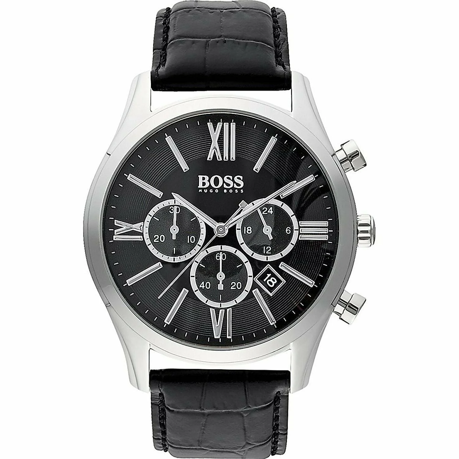 Hugo Boss Men's 'Ambassador' Chronograph W1513194 watch - Black