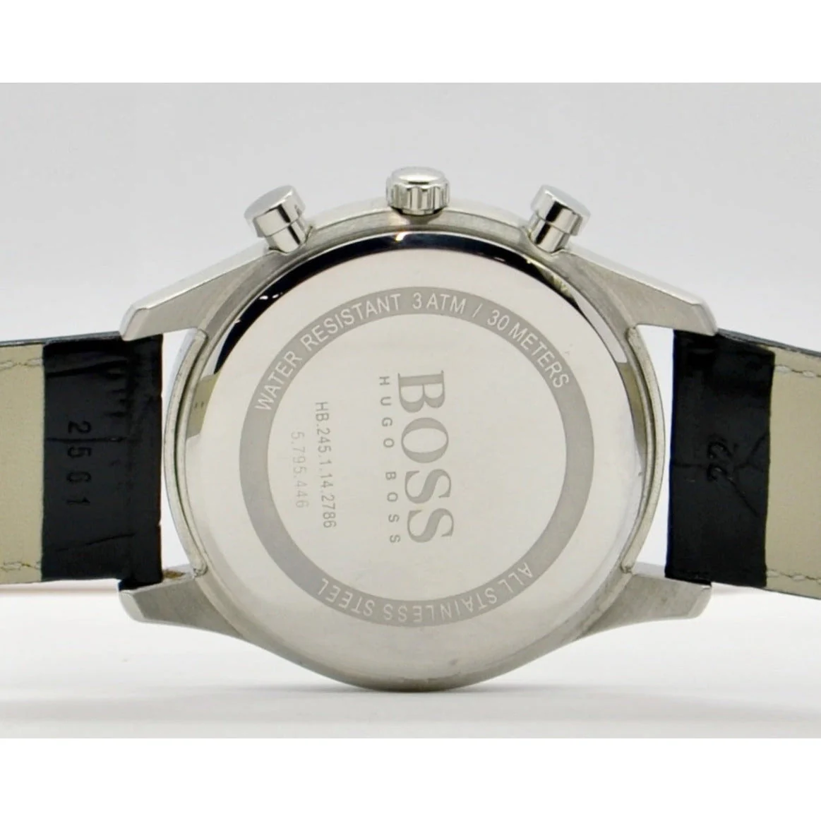 Hugo Boss Men's 'Ambassador' Chronograph W1513194 watch - Black - Image 4