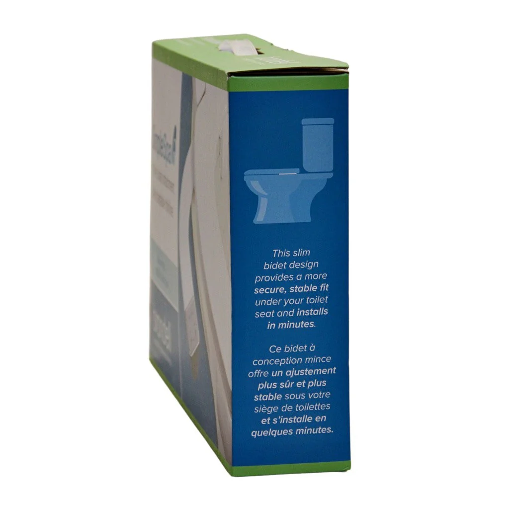 Brondell SimpleSpa Thinline Bidet Attachment with Dual Nozzles - White - Image 5