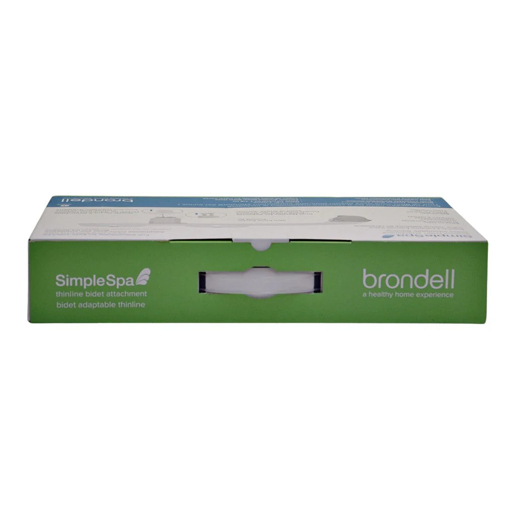 Brondell SimpleSpa Thinline Bidet Attachment with Dual Nozzles - White - Image 6