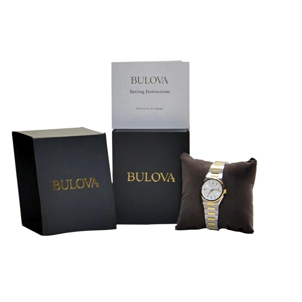 Bulova 98L323 Women's Two Tone Stainless Steel Quartz Watch - Image 2