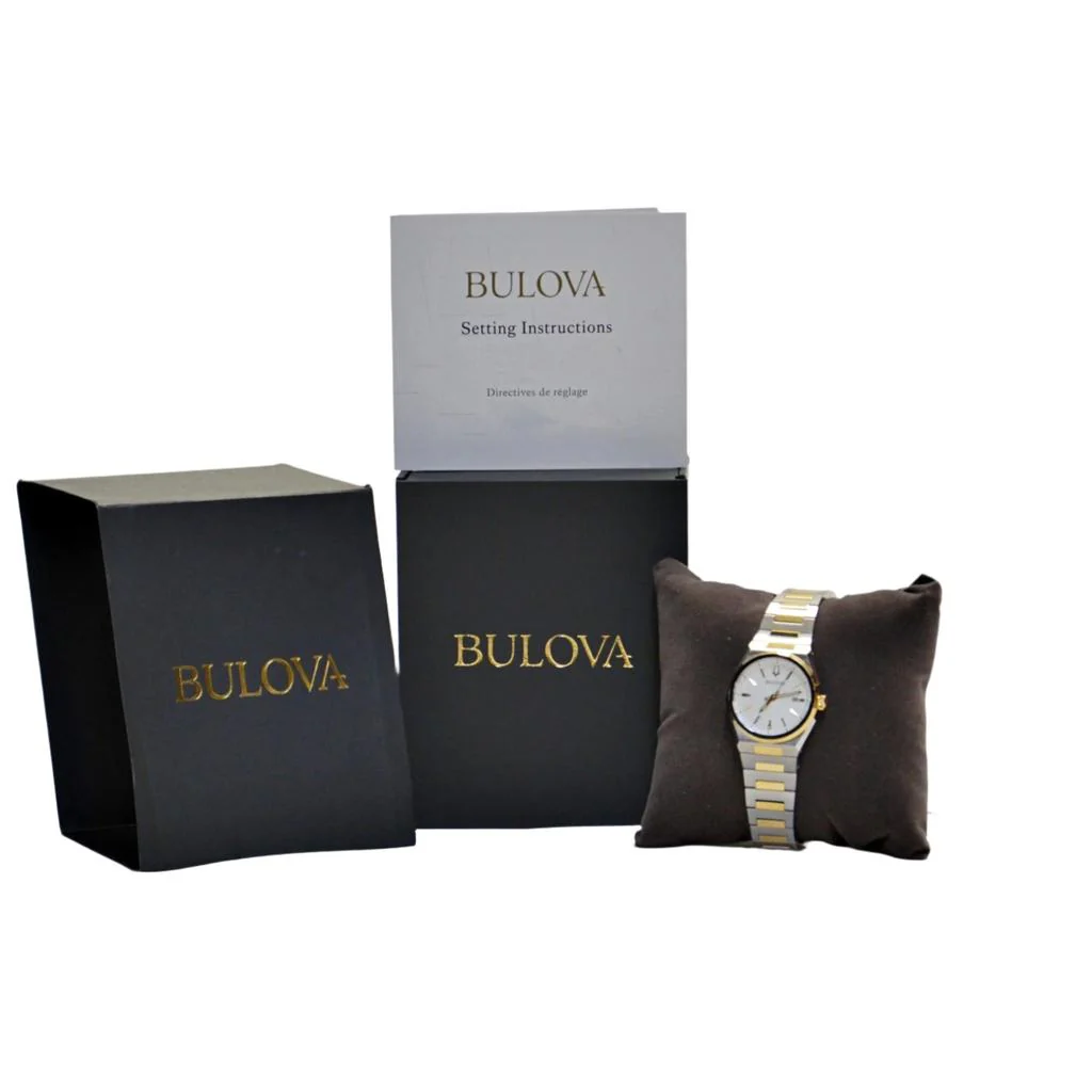 Bulova 98L323 Women's Two Tone Stainless Steel Quartz Watch - Image 3