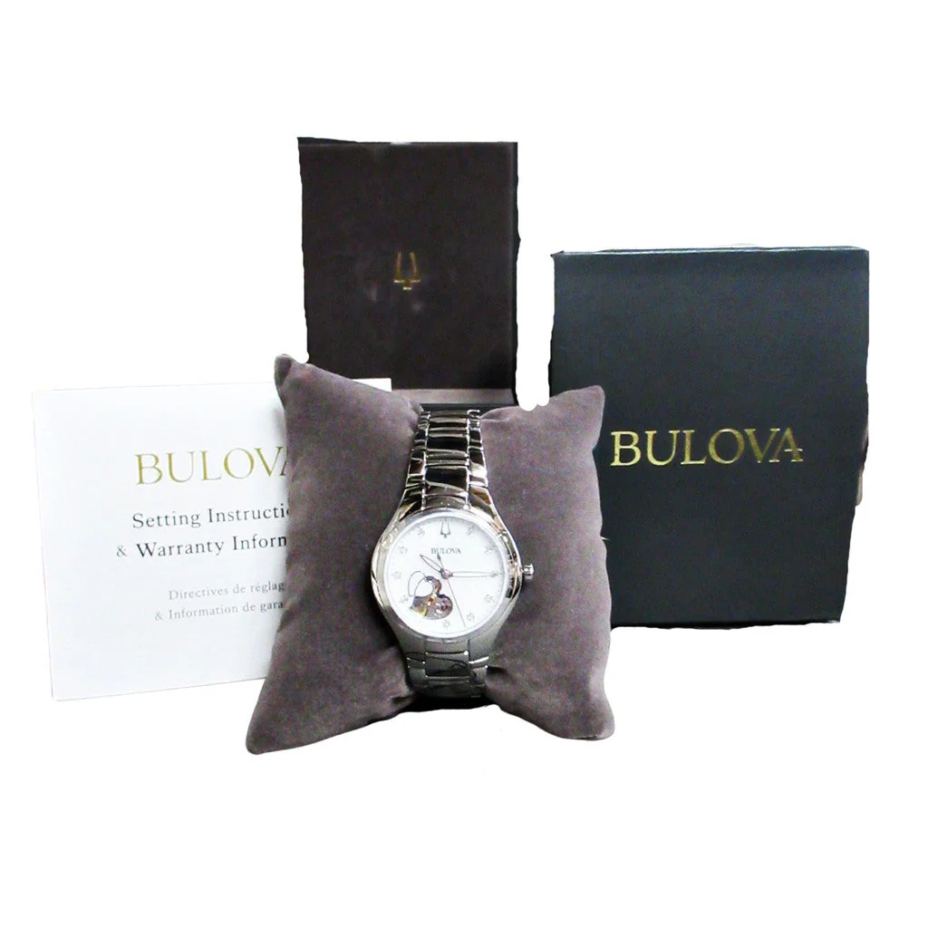 Bulova Classic White Mother-of-Pearl Dial Ladies Watch - Image 5