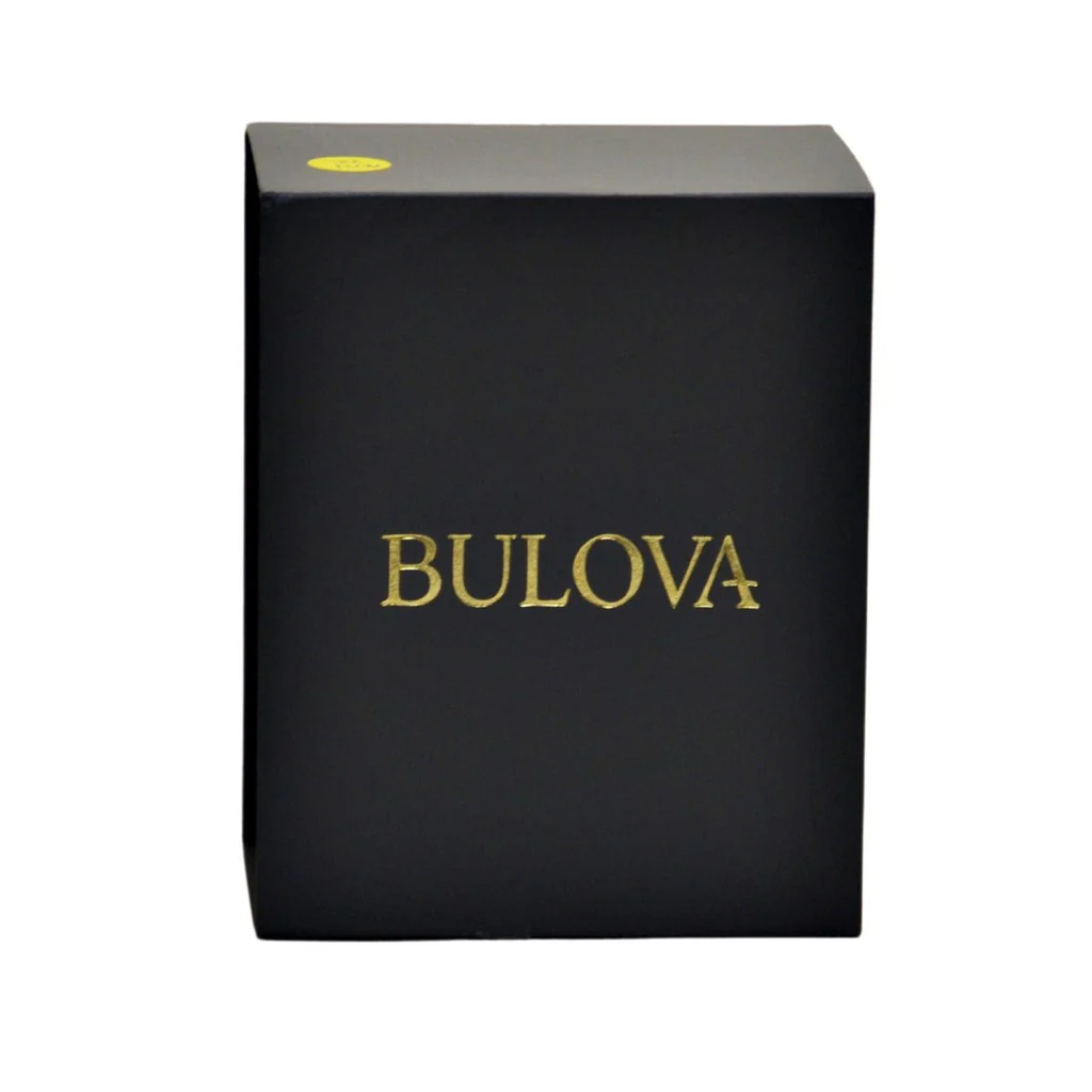 Bulova Ladies 96L317 Watch Black Dial - Image 5