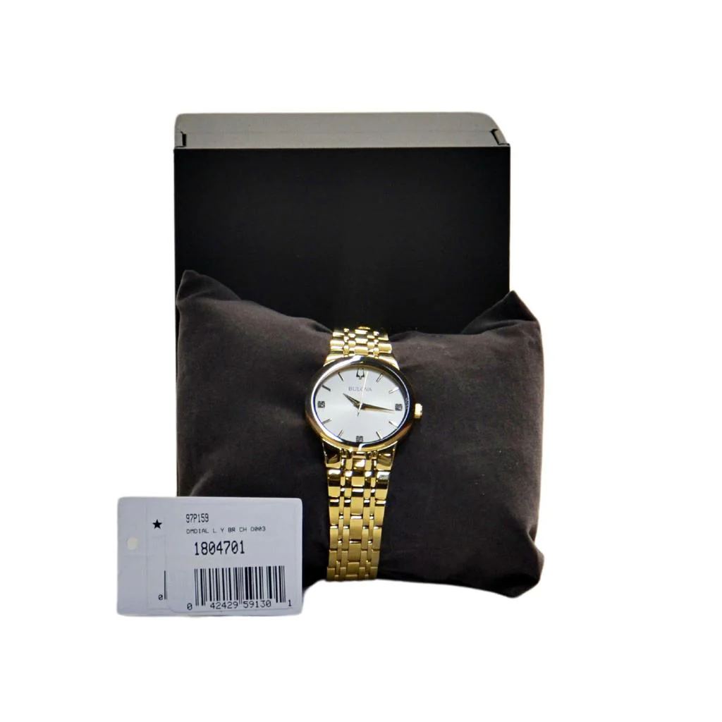Bulova Ladies (97P159) Modern Gold-Tone Watch - Image 2