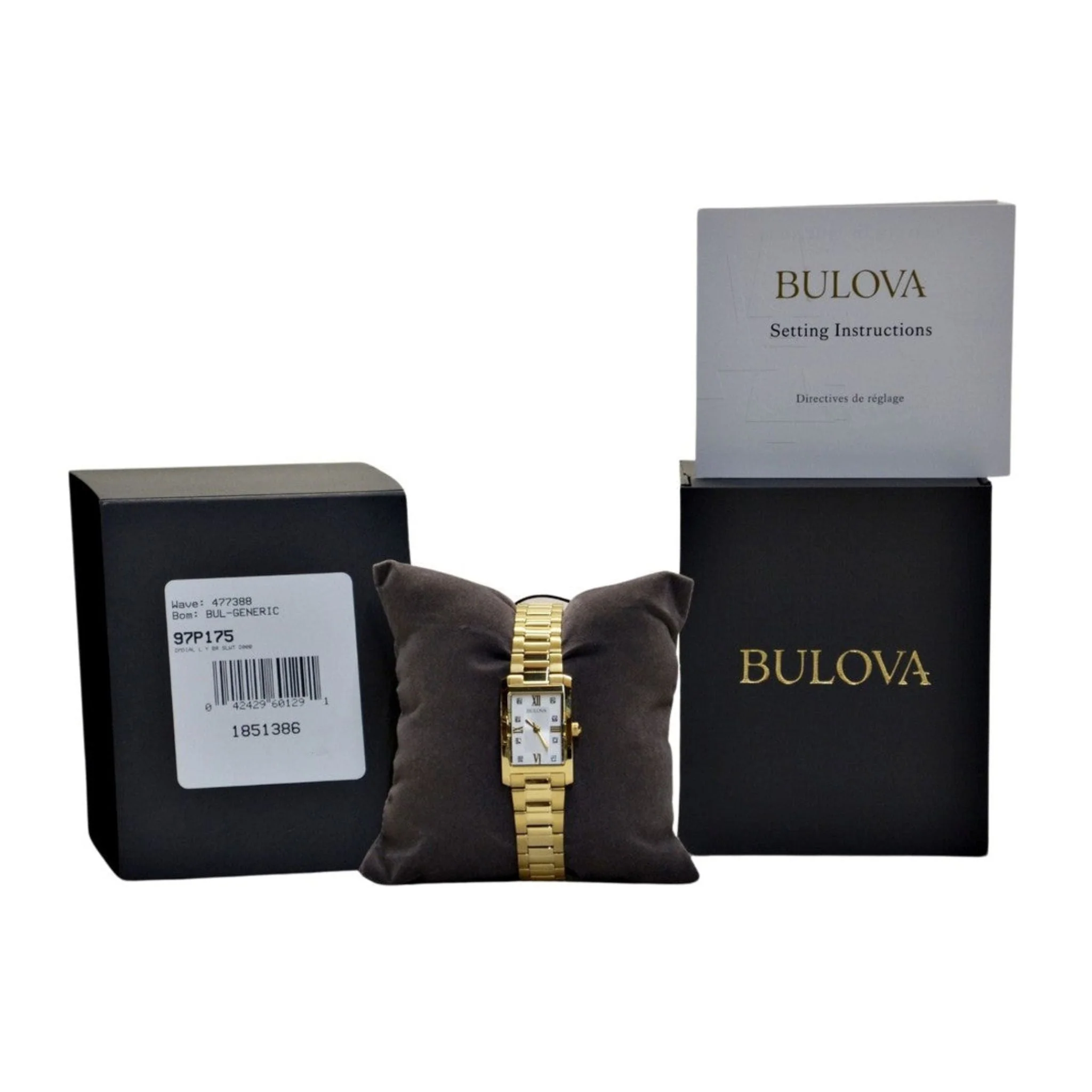 Bulova Ladies 97P175 Watch Gold-tone