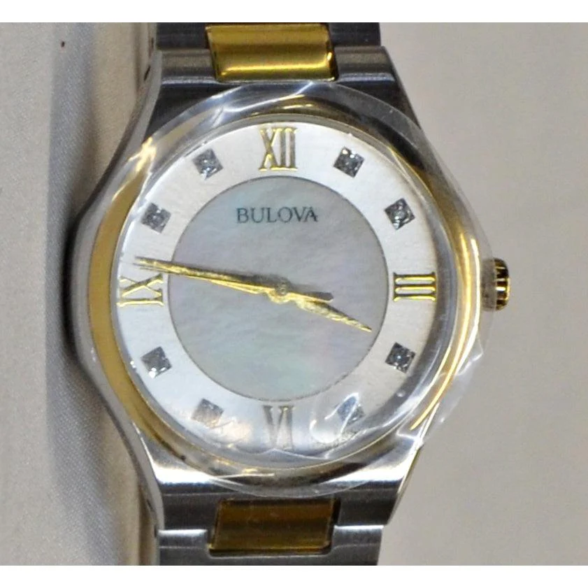 Bulova Ladies Classic Mother-of-Pearl Dial Watch 98P232