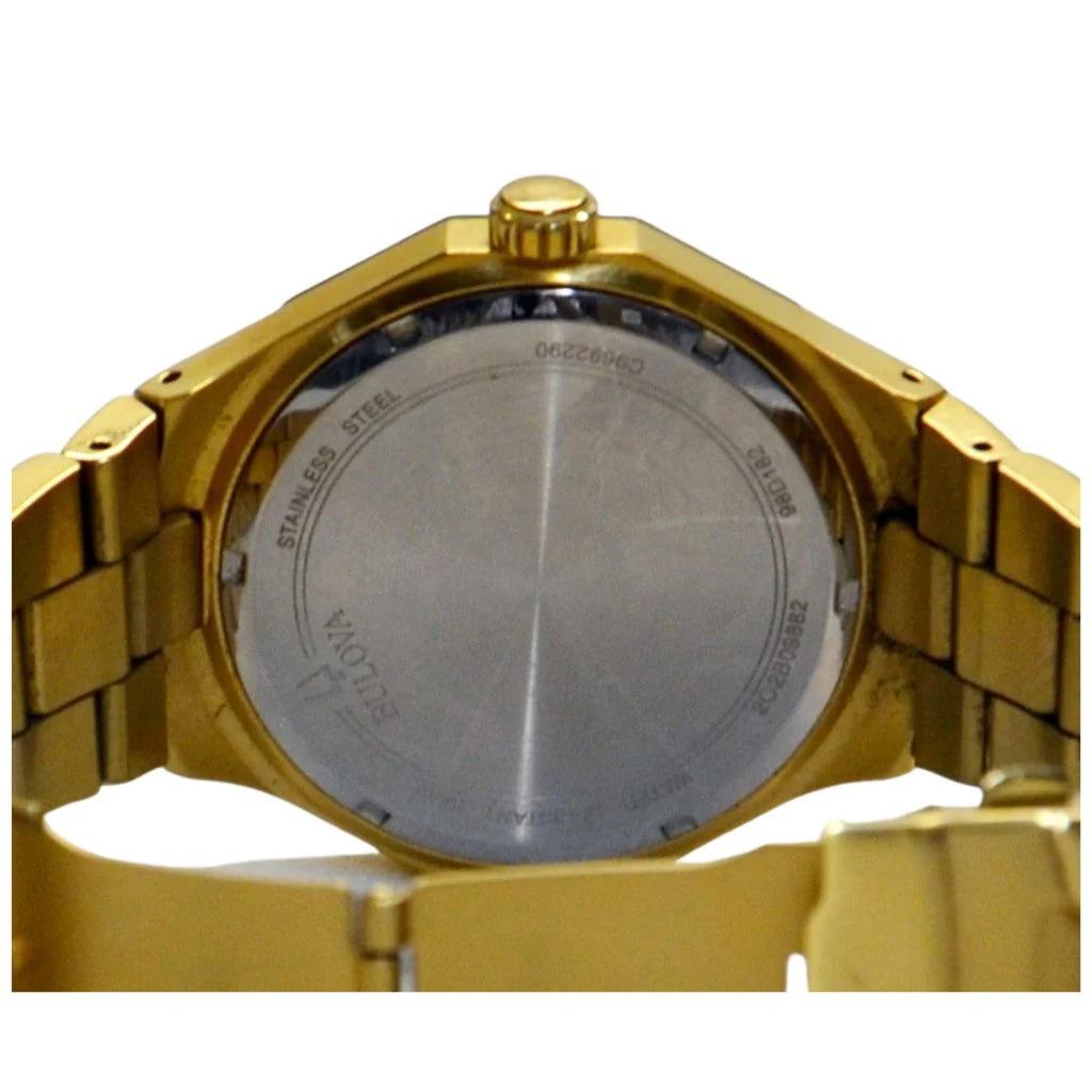 Bulova Men’s SS Classic Quartz 98D182 Gold Tone Watch - Image 2