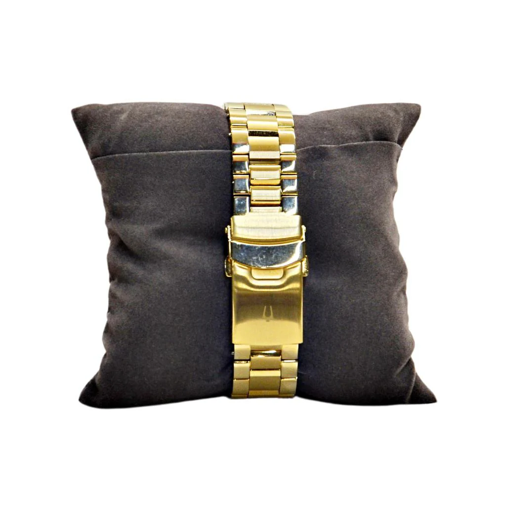 Bulova Men's 98A315 Sport Watch Gold/Black - Image 5
