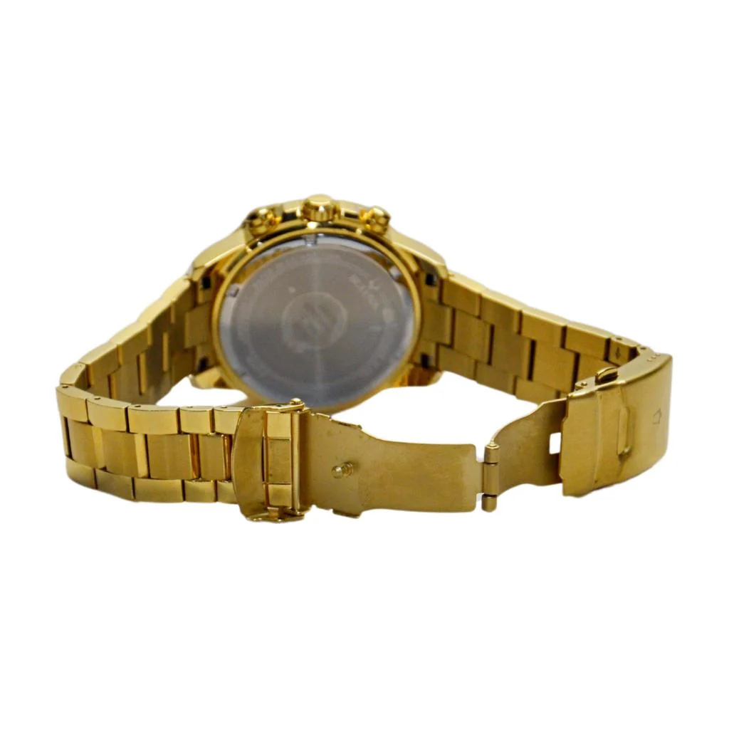 Bulova Men's 98A315 Sport Watch Gold/Black - Image 6