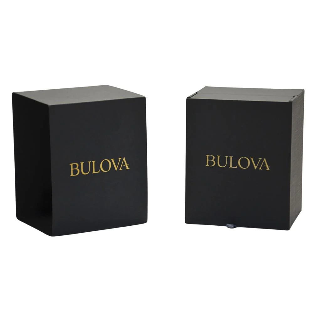 Bulova Men's 98A315 Sport Watch Gold/Black - Image 8