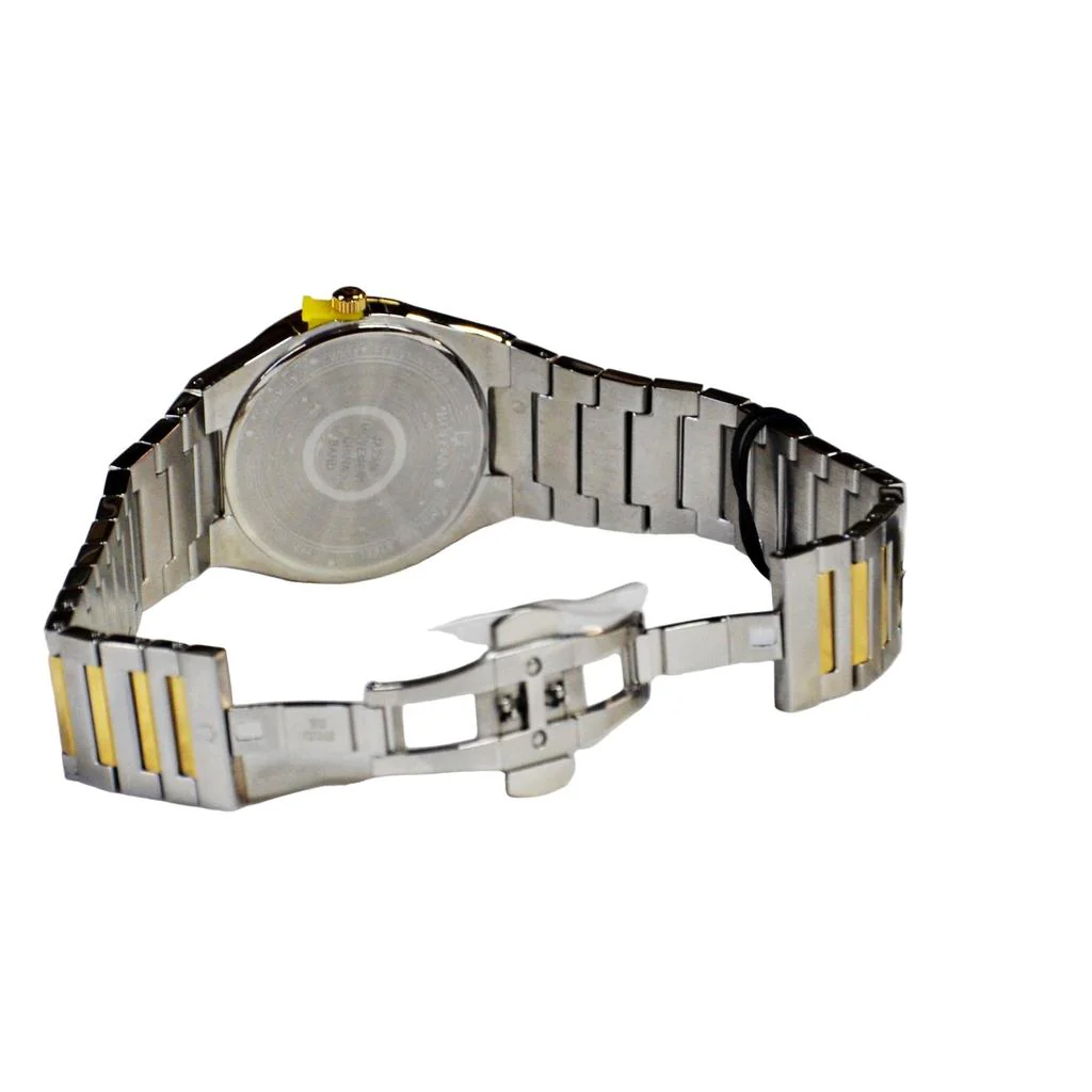 Bulova Men's 98B424 Classic Two-Tone Stainless Steel Quartz Watch - Image 4