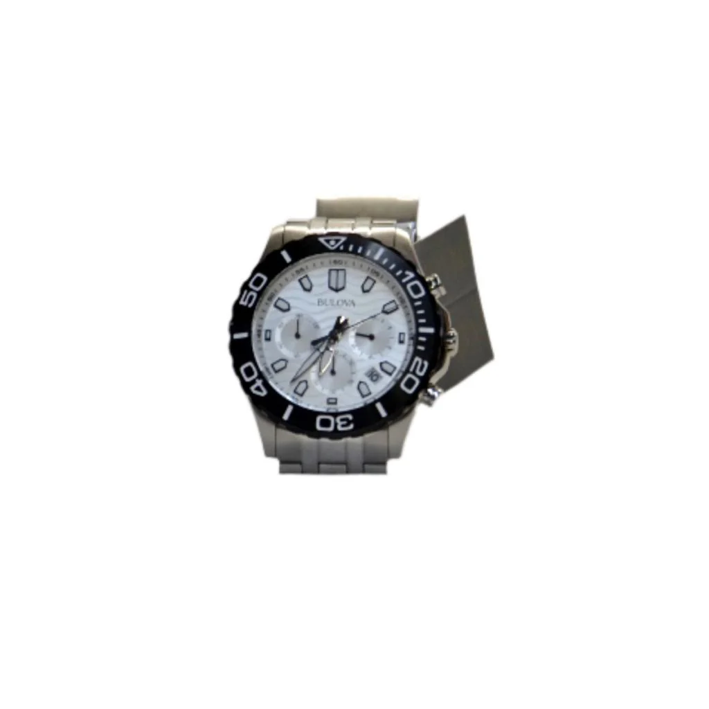 Bulova Men's 98B437 Classic Silver-White Dial Watch - Image 5