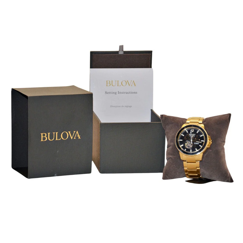 Bulova Men's Marine Star Watch 97A174  Gold-tone - Image 2