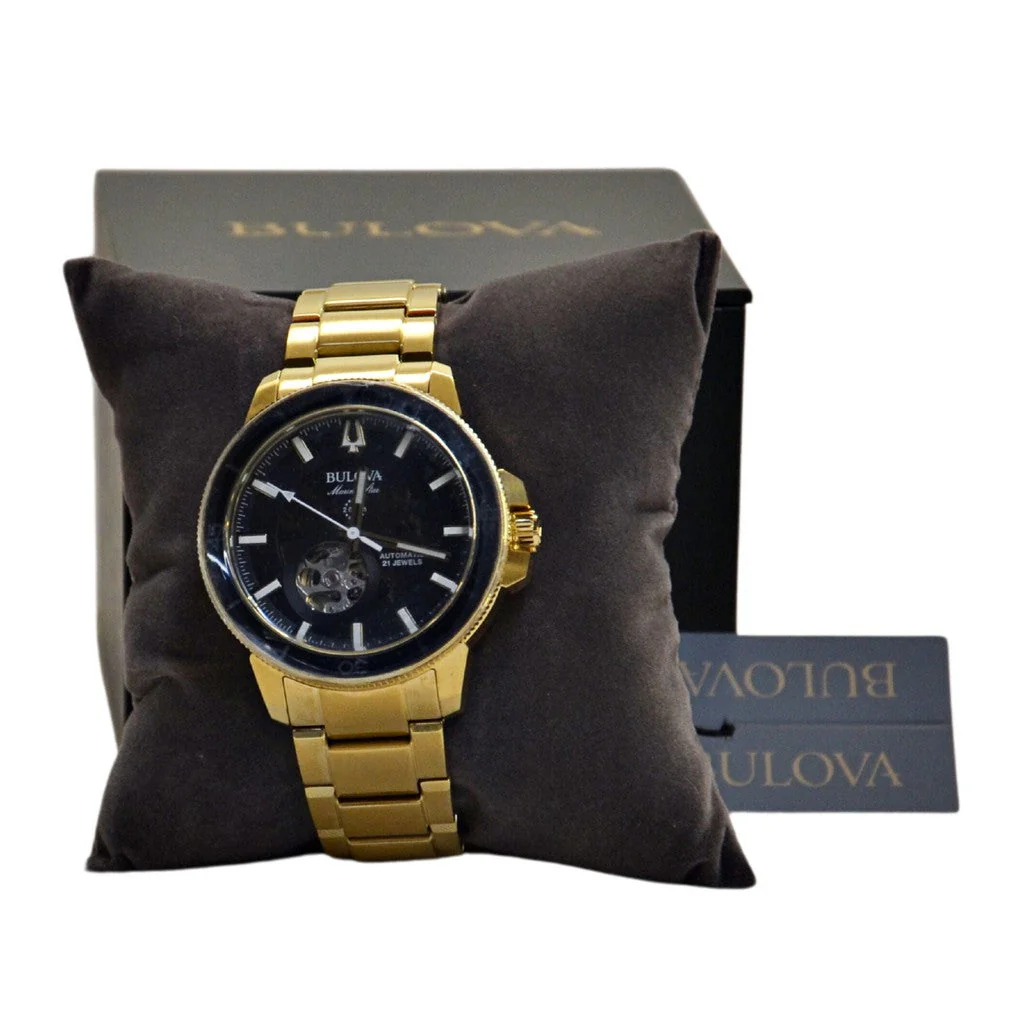 Bulova Men's Marine Star Watch 97A174  Gold-tone - Image 3