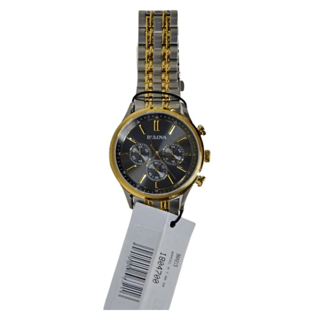 Bulova Men's Two-Tone Bracelet Watch 98A215 - Image 2
