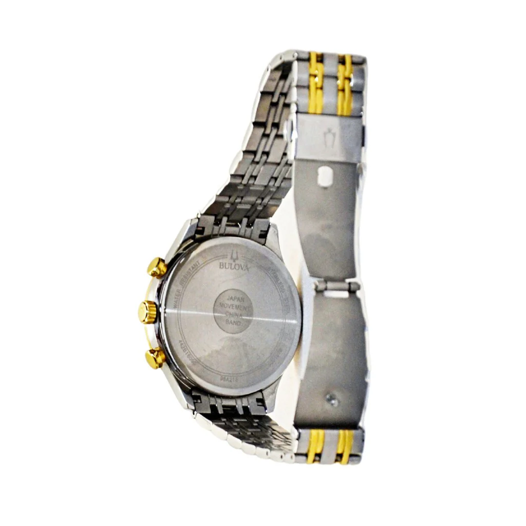 Bulova Men's Two-Tone Bracelet Watch - 98A215 - Image 3
