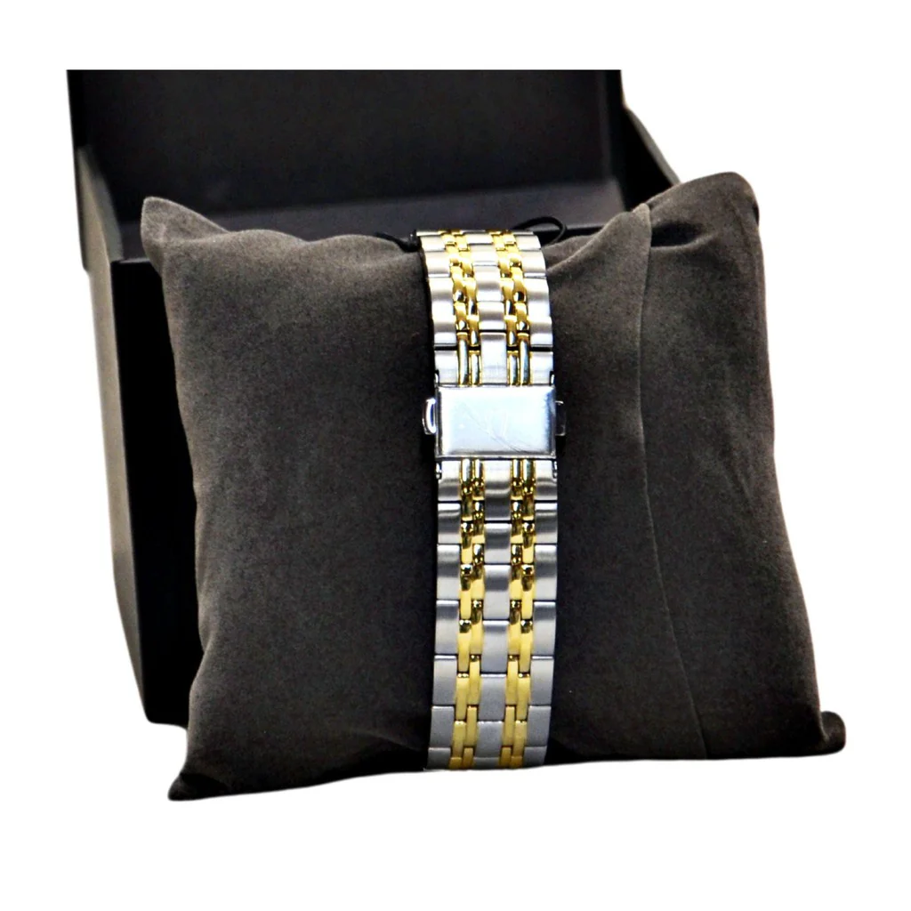 Bulova Men's Two-Tone Bracelet Watch-98A215 - Image 3