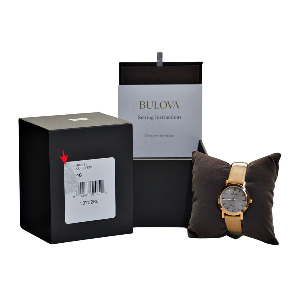 Bulova Women's 97L146 Watch RoseGold-Tone